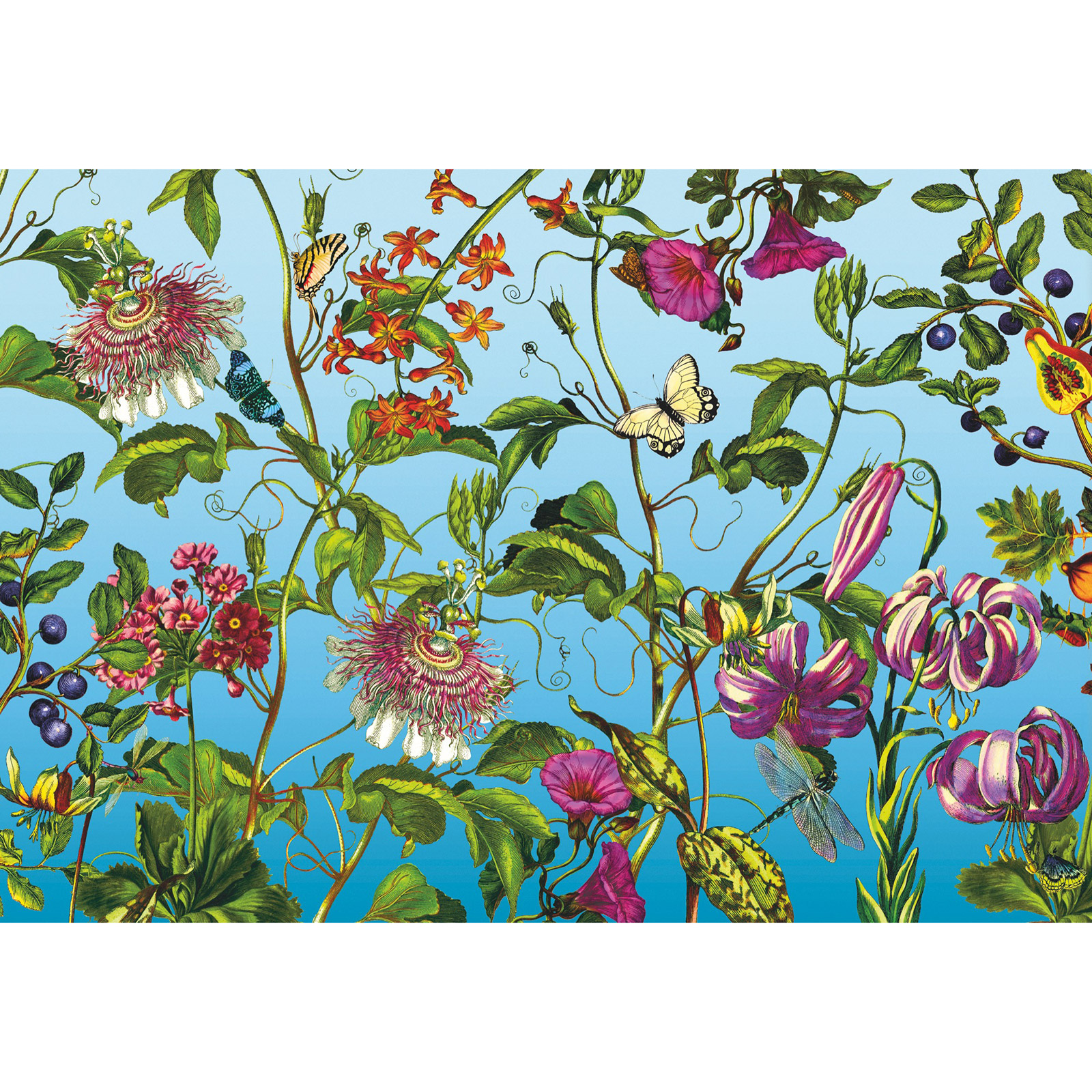 Vlies-Fototapete JARDIN - bunt - 368x248 cm