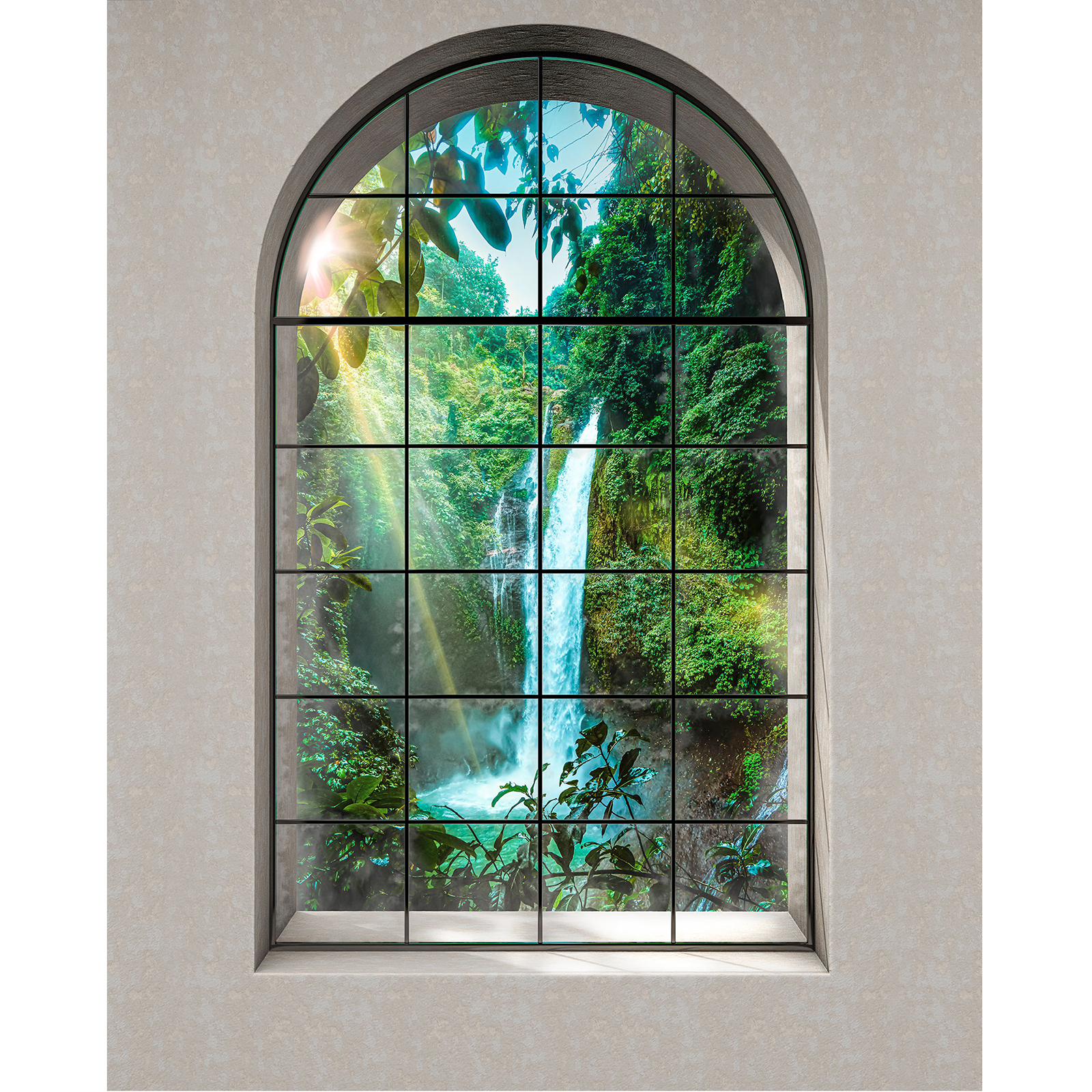 Vlies-Fototapete RAINFOREST - bunt - 200x250 cm