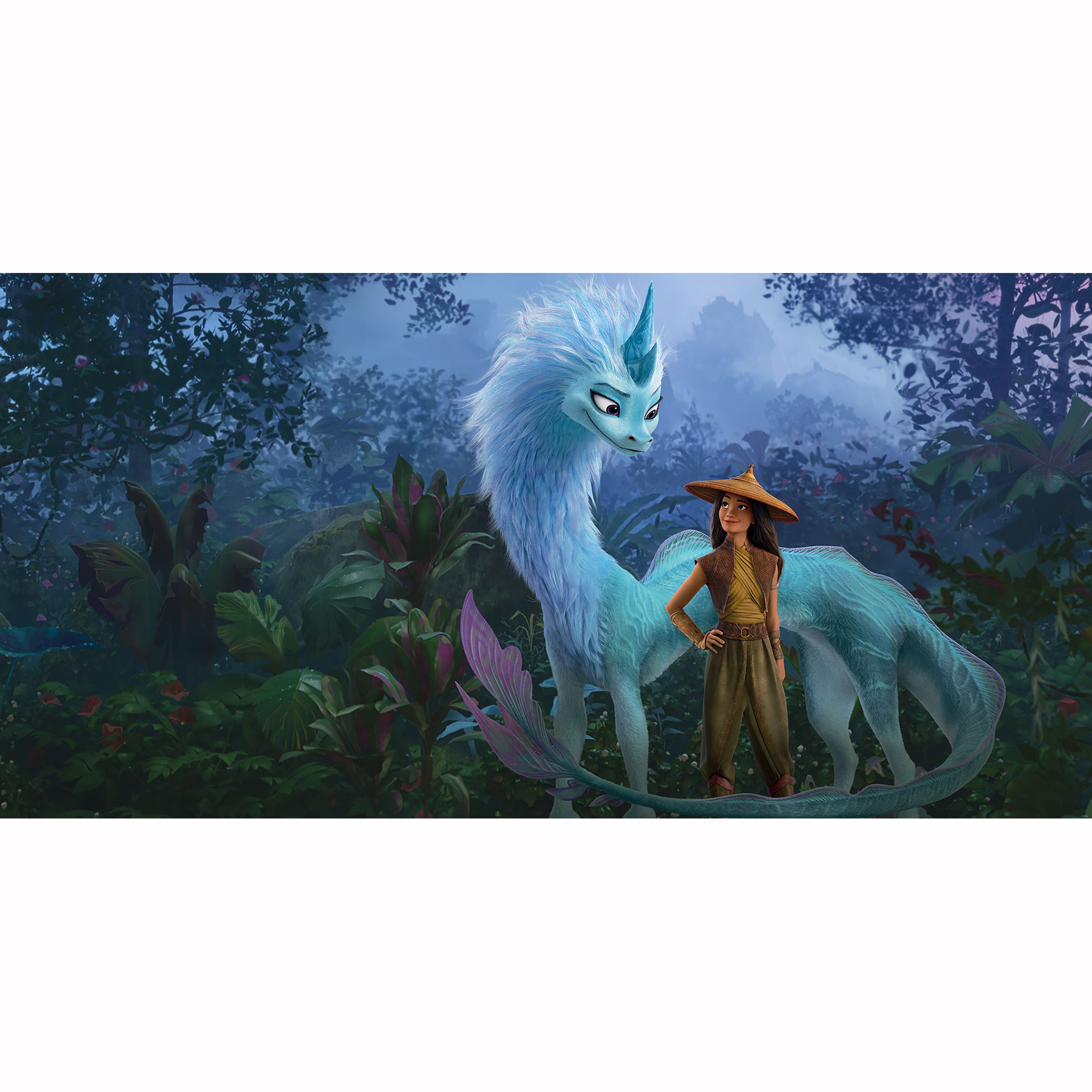 Vlies-Fototapete RAYA JUNGLE - 500x250 cm