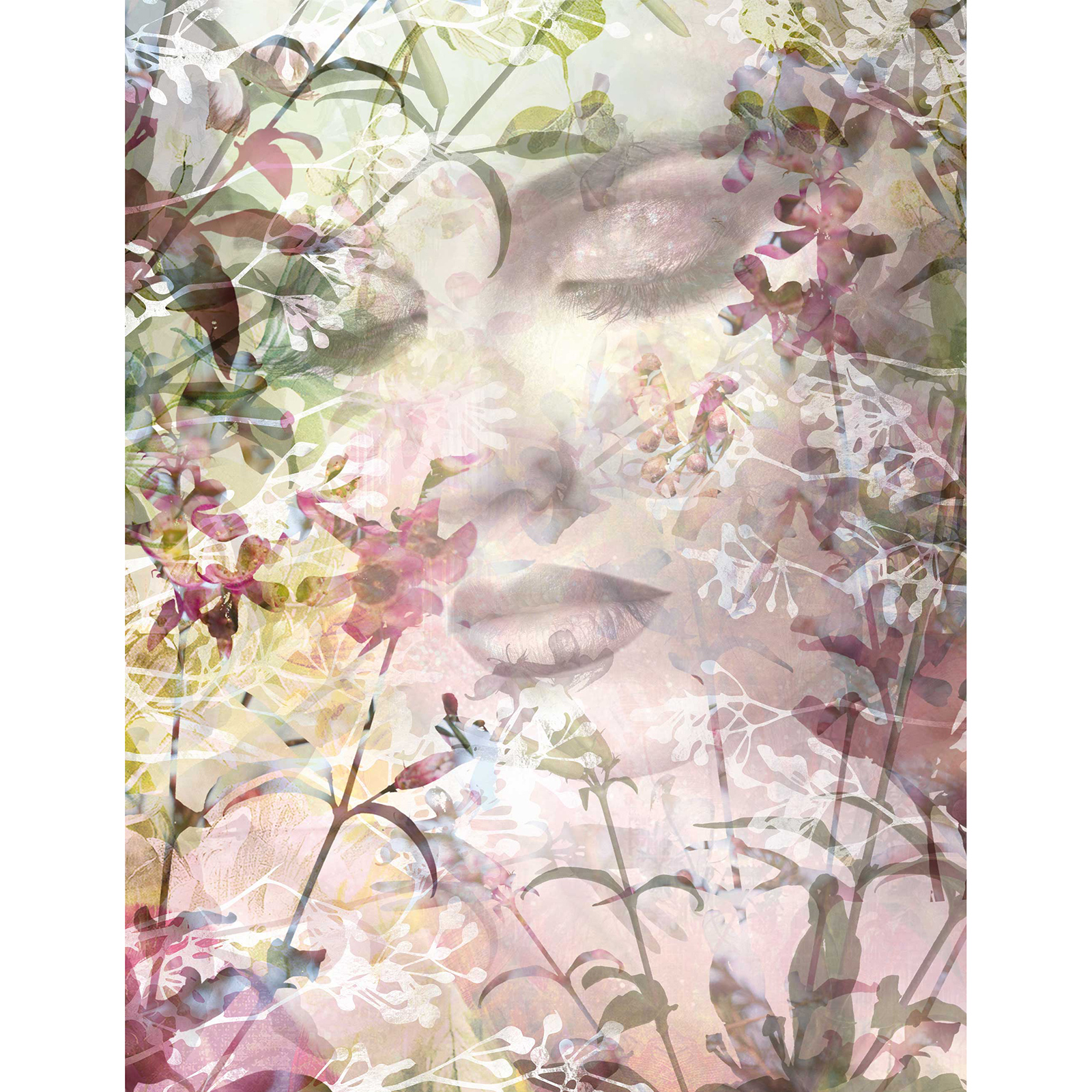 Vlies-Fototapete SENSE - bunt - 200x260 cm