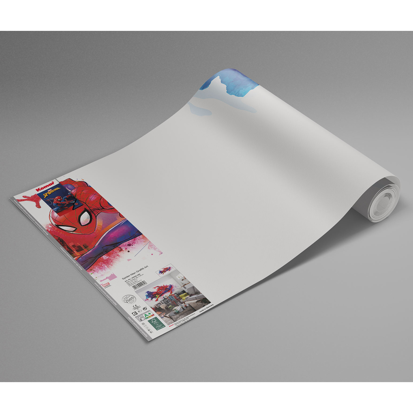 Vlies-Fototapete SPIDER-MAN GRAFFITI ART - 300x150 cm