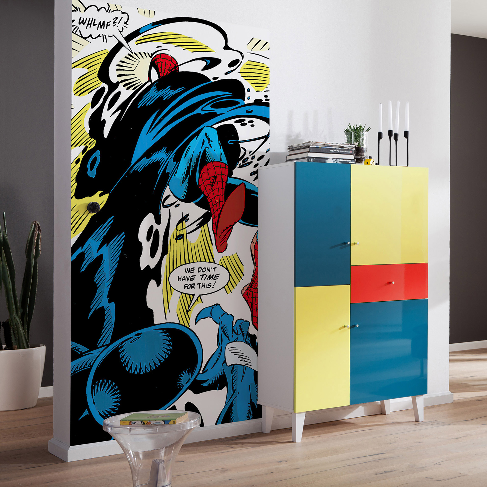 Vlies-Fototapete SPIDER-MAN RETRO COMIC - 100x200 cm