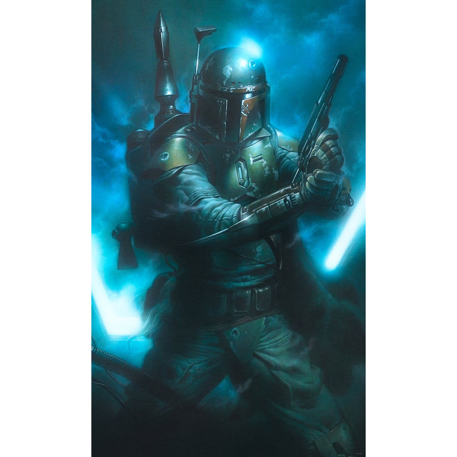 Vlies-Fototapete STAR WARS BOUNTY HUNTER - 150x280 cm