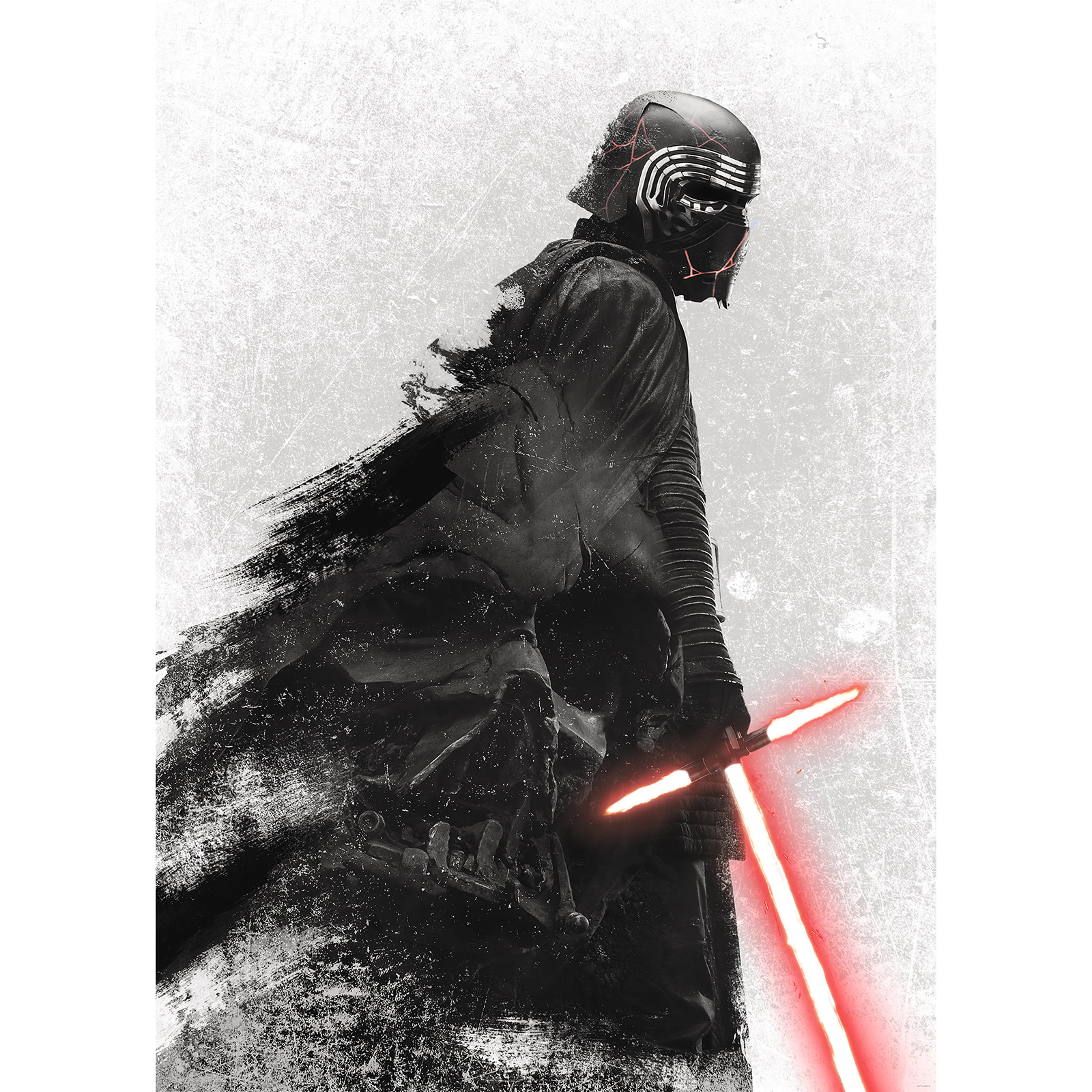 Vlies-Fototapete STAR WARS KYLO VADER SHADOW - 200x280 cm