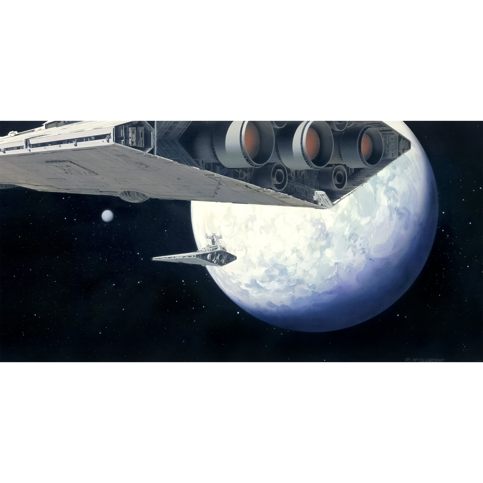 Vlies-Fototapete STAR WARS RMQ STARDESTROYER - 500x250 cm