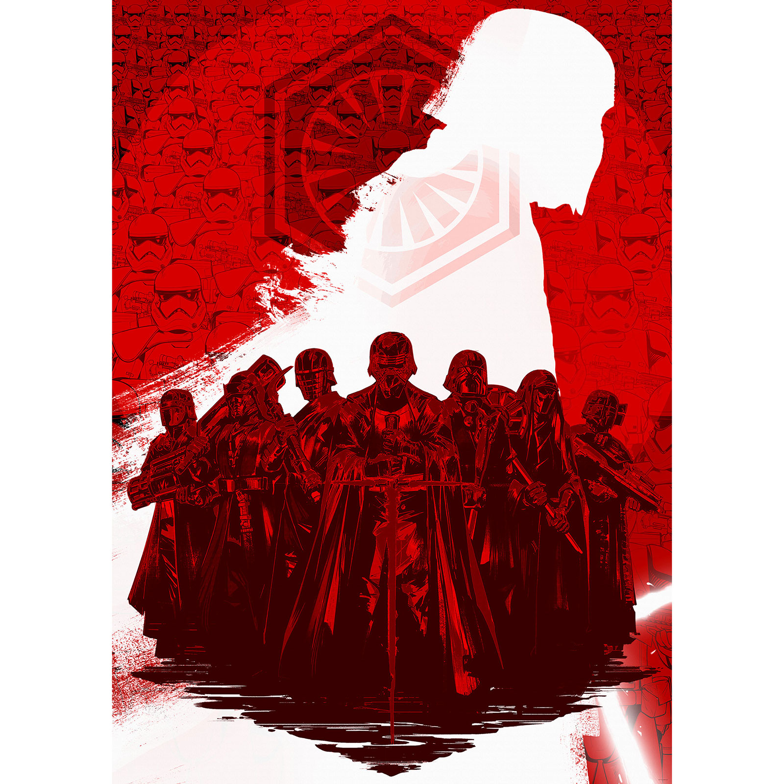 Vlies-Fototapete STAR WARS SUPREME LEADER - 200x280 cm