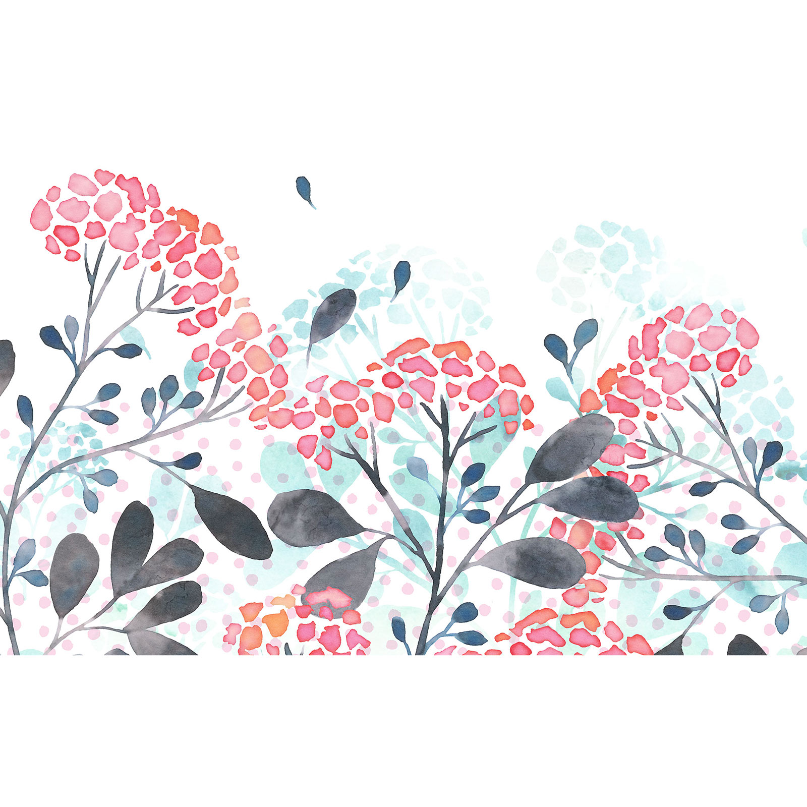 Vlies-Fototapete SUMMER BREATH - bunt - 400x250 cm