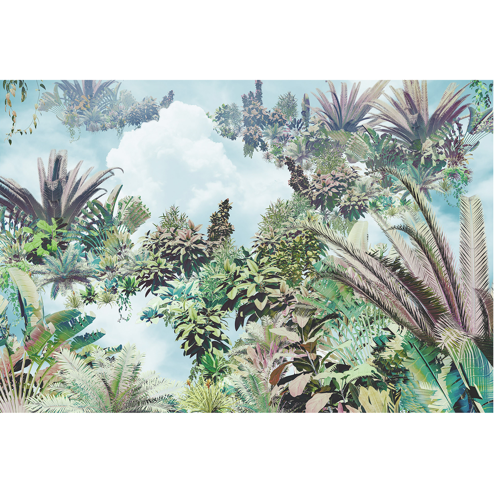 Vlies-Fototapete TROPICAL HEAVEN - bunt - 368x248 cm