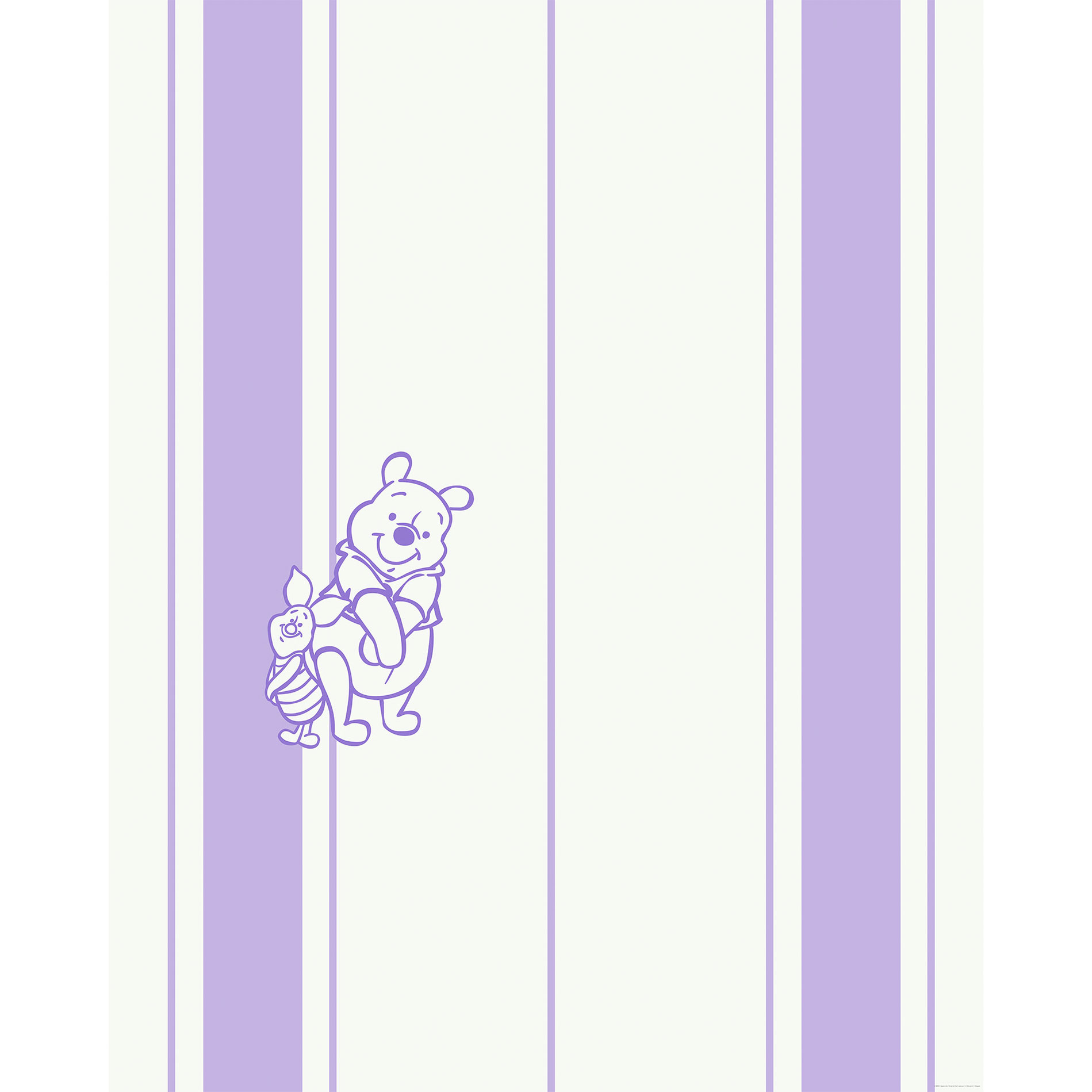 Vlies-Fototapete WINNIE THE POOH GENTLE - 200x250 cm