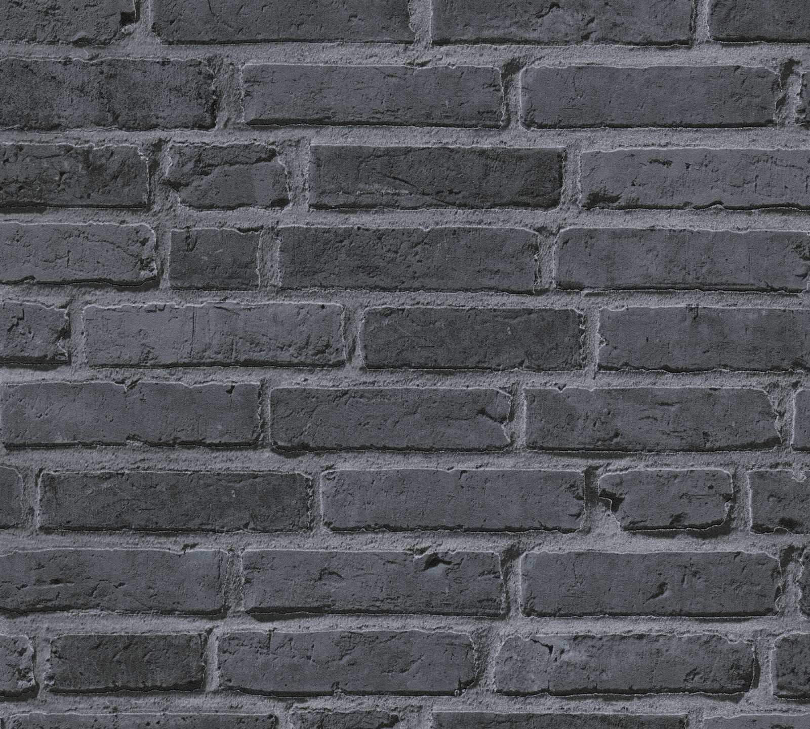 Vliestapete BEST OF WOOD`N STONE 2ND EDITION - Mauer - schwarz-grau - 10 Meter