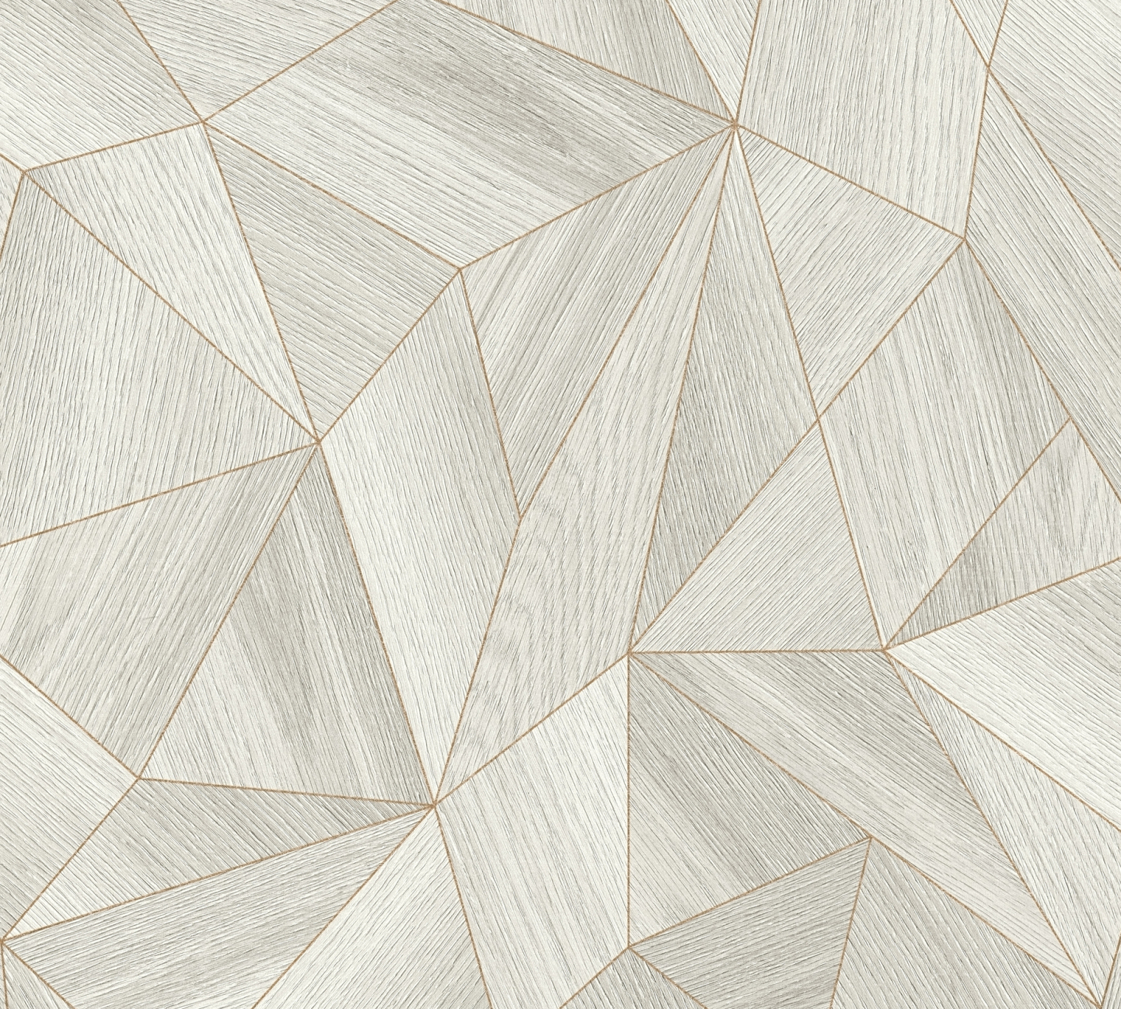Vliestapete ELEMENTS - grau-gold - 10 Meter