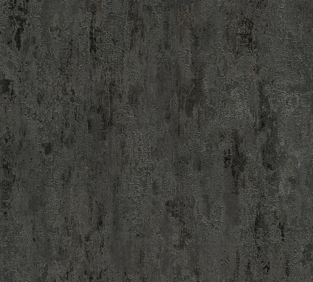 Vliestapete IL DECORO - schwarz-silber - 10 Meter
