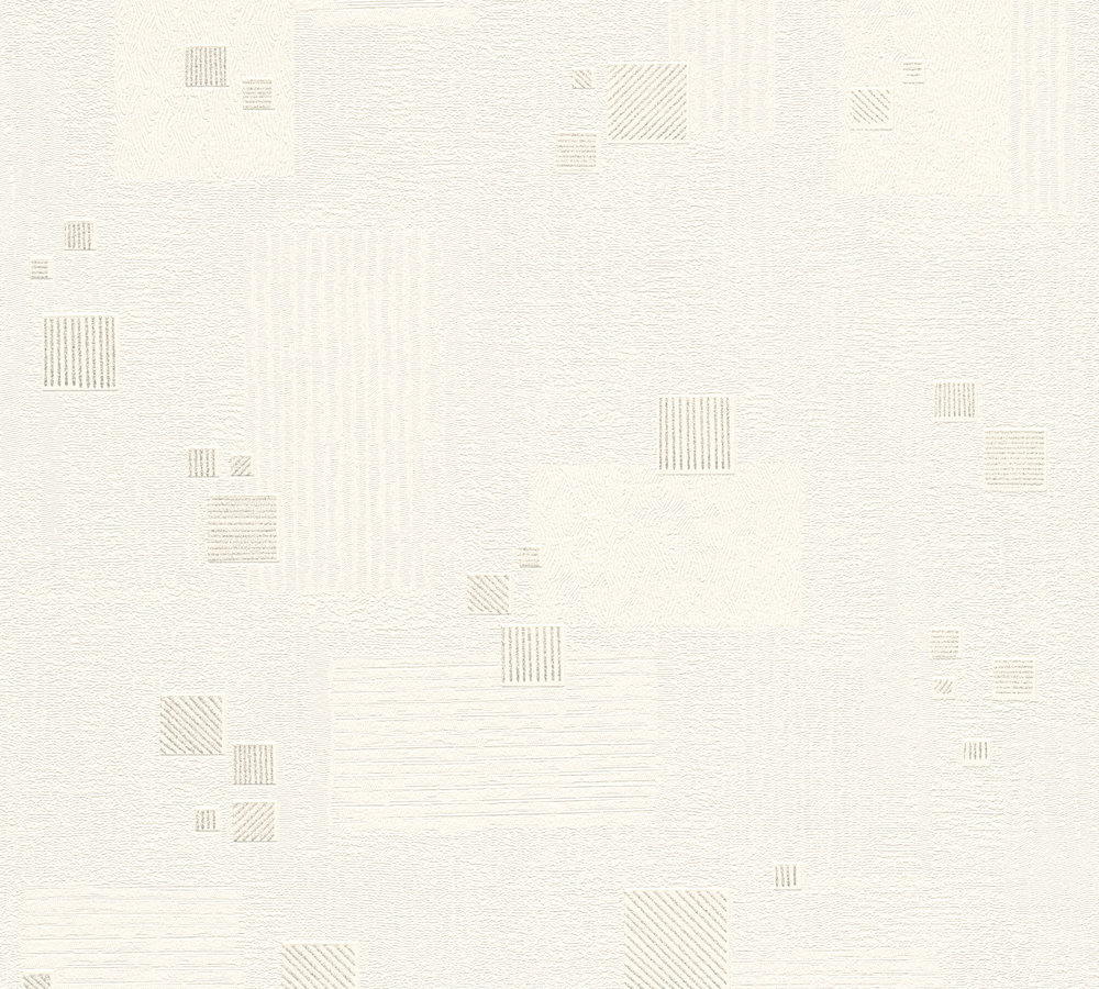 Vliestapete SHADES OF WHITE - weiß - 10 Meter