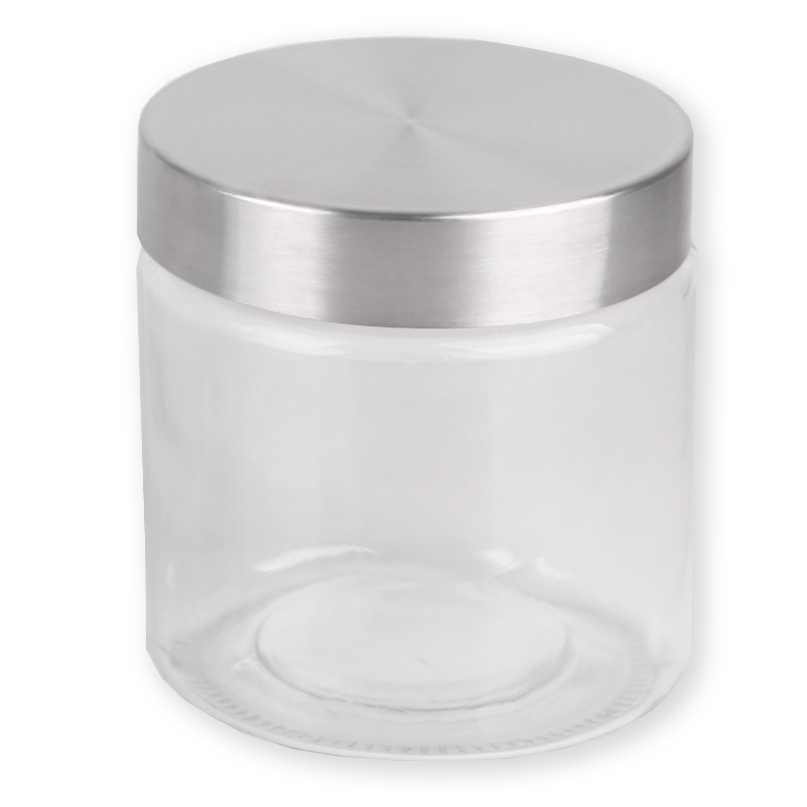 MARELIDA Vorratsgläser 3er Set - 1,7 Liter Mit Edelstahldeckel D:11cm