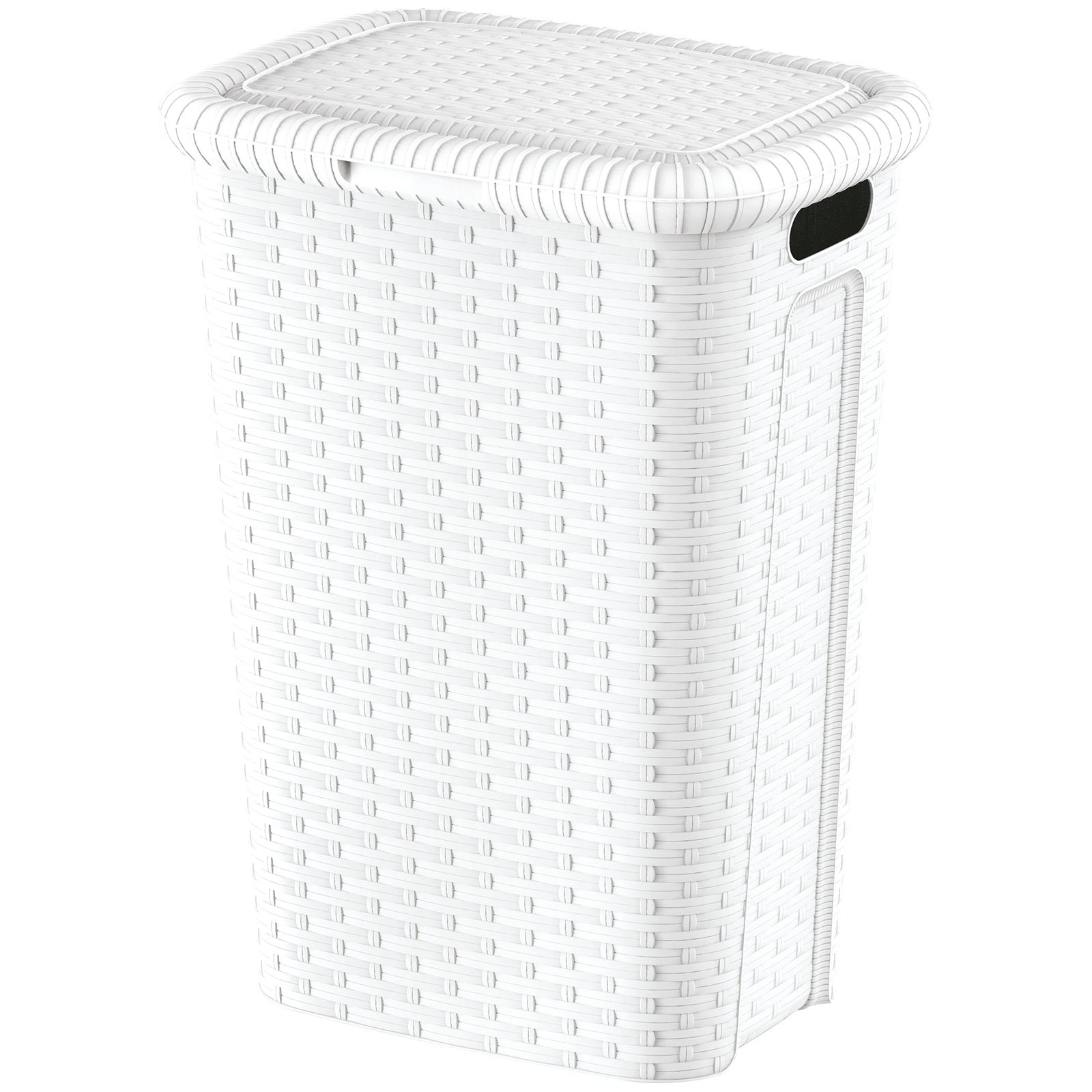 Wäschebox - weiß - 53 Liter