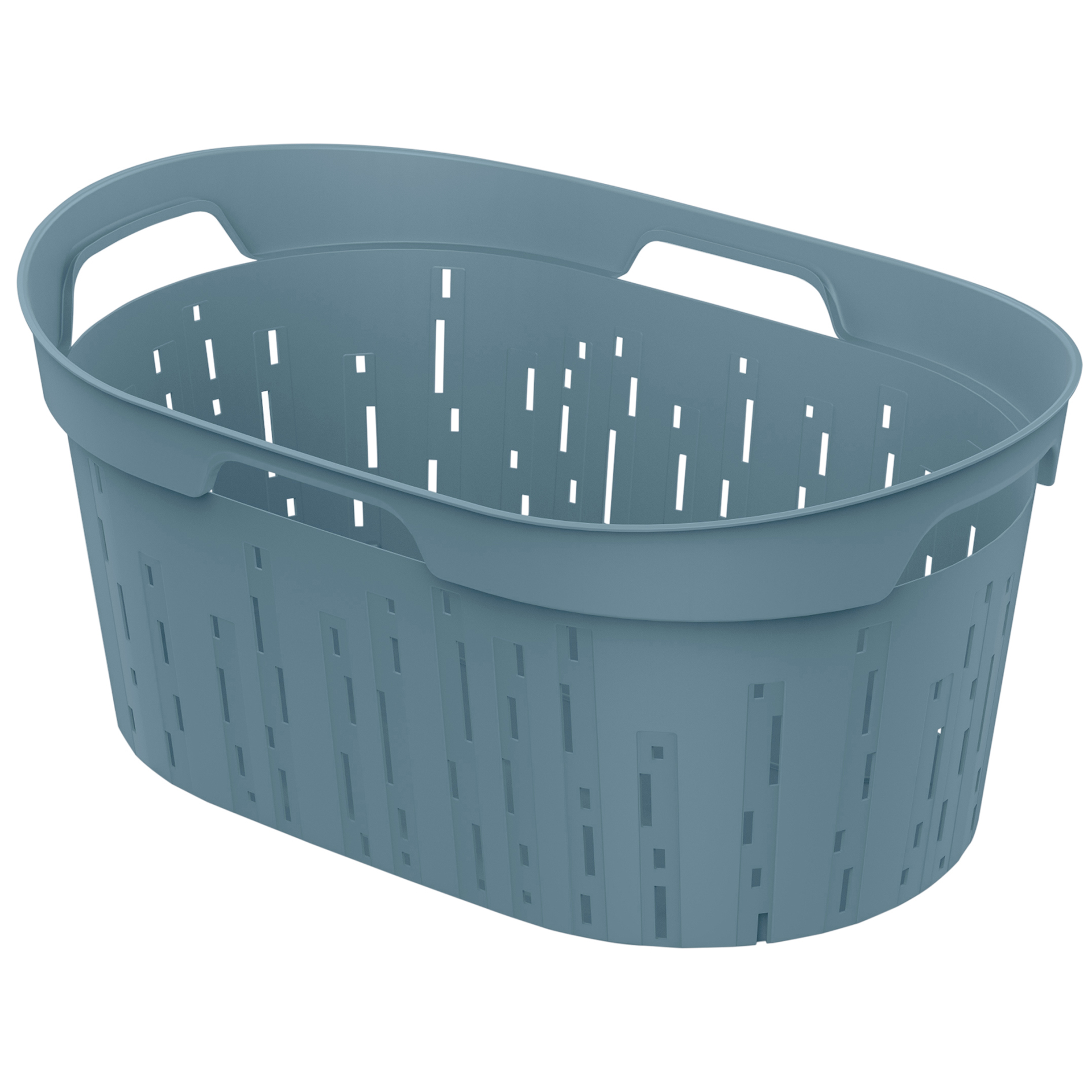 Wäschekorb - himmelblau - 42 Liter