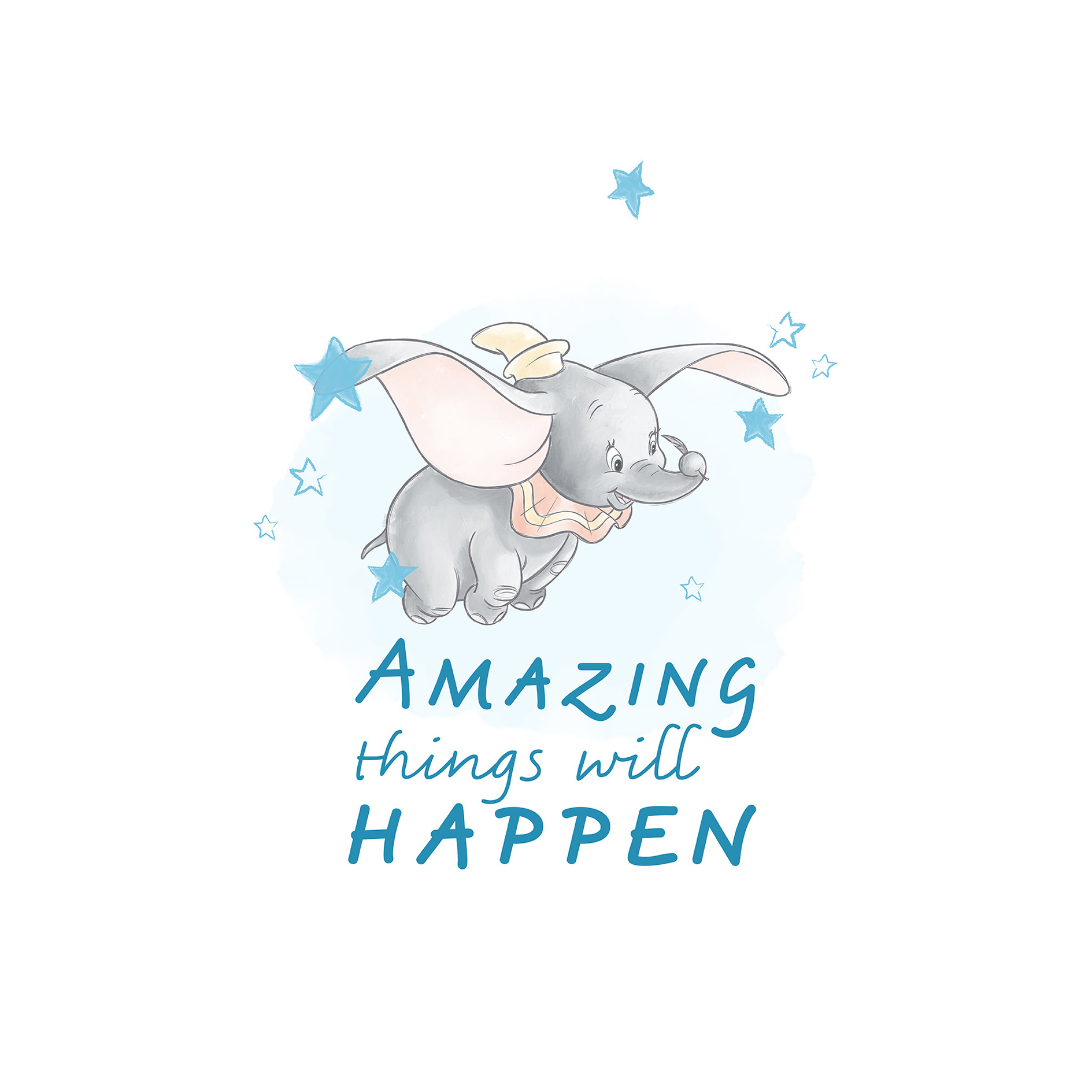 Wandbild DUMBO AMAZING - 50x70 cm