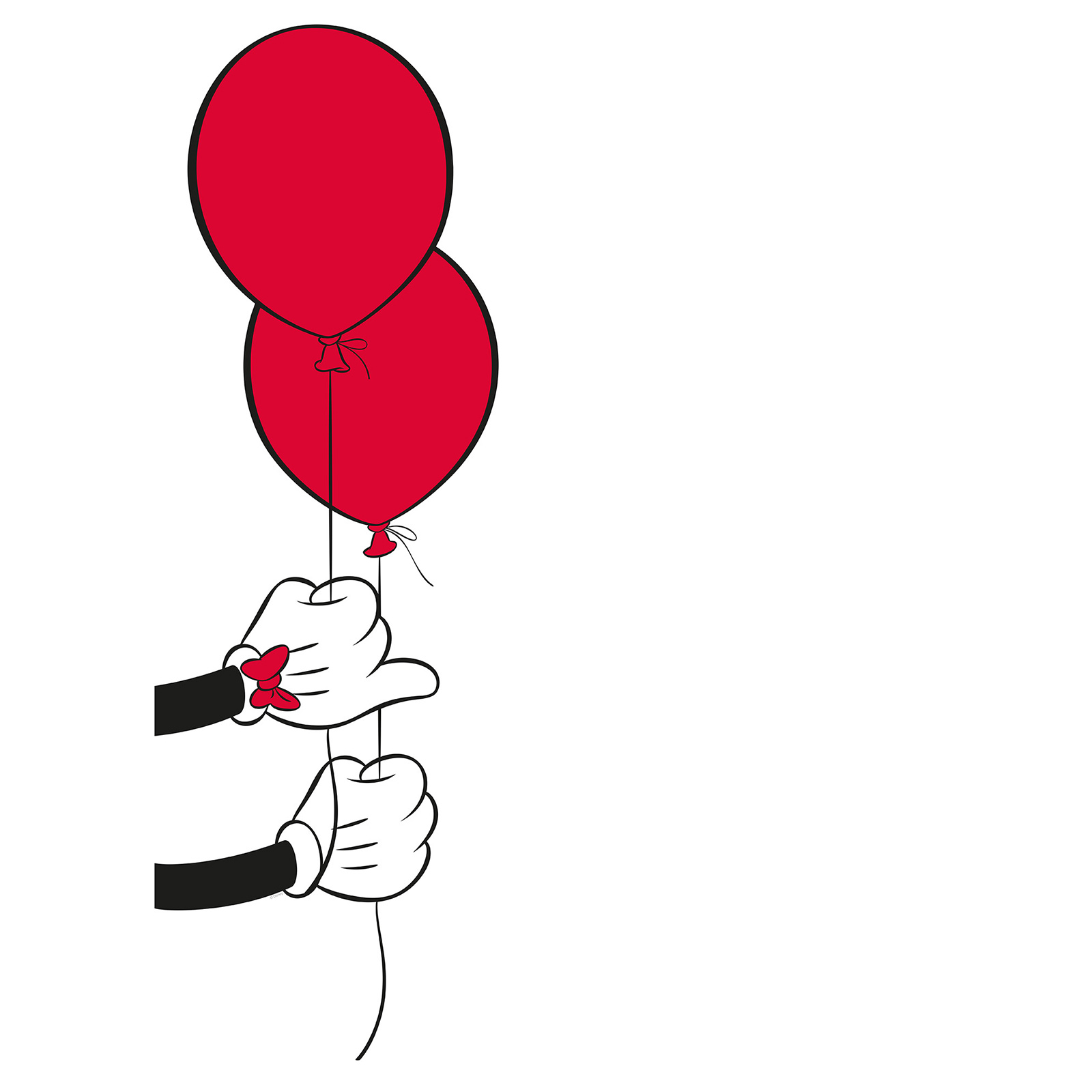 Wandbild MICKEY MOUSE BALLOON - 50x70 cm