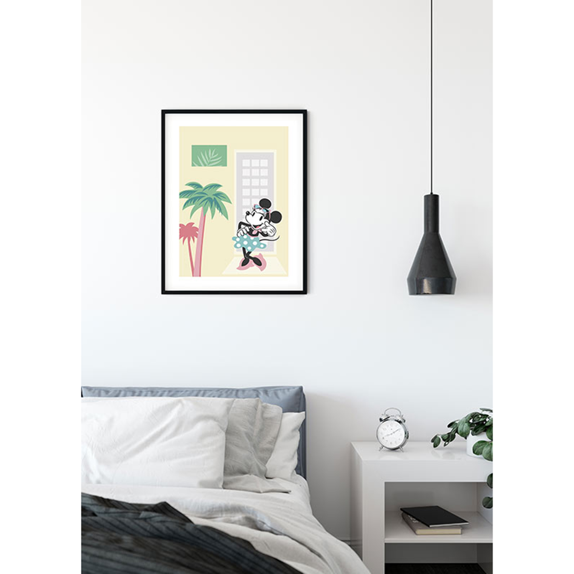 Wandbild MINNIE MOUSE PALMS - bunt - 50x70 cm