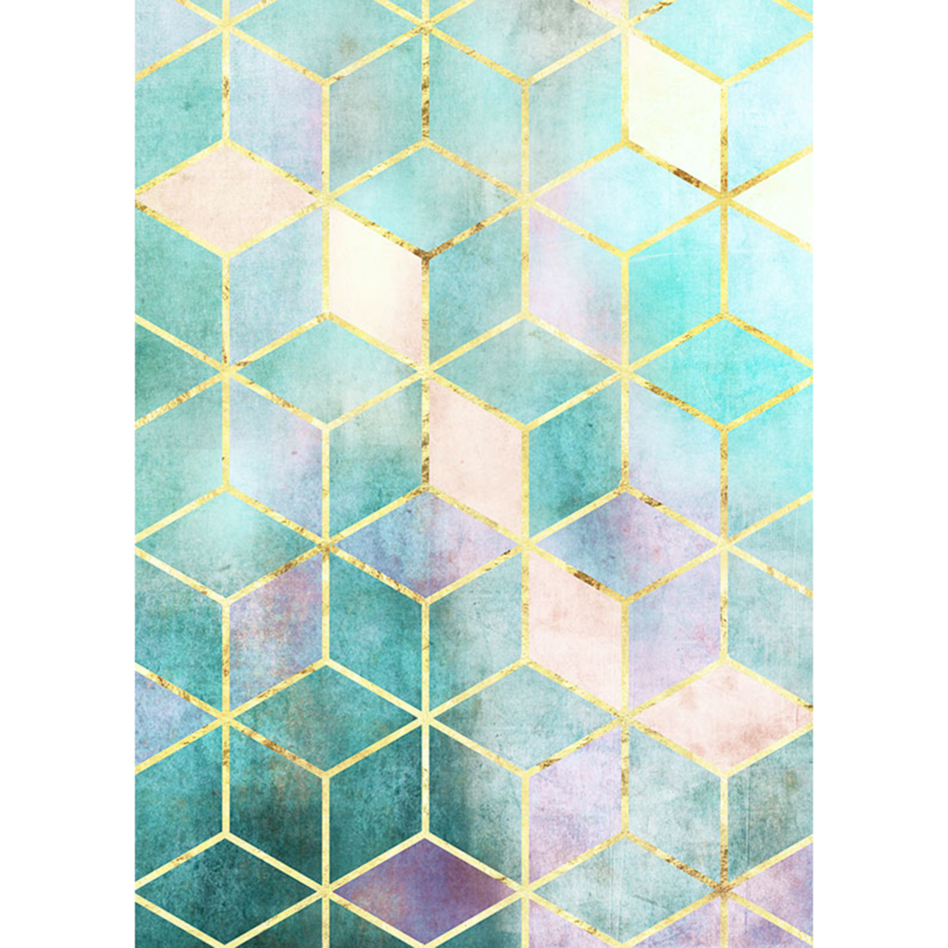 Wandbild MOSAIK VERDE - 50x70 cm