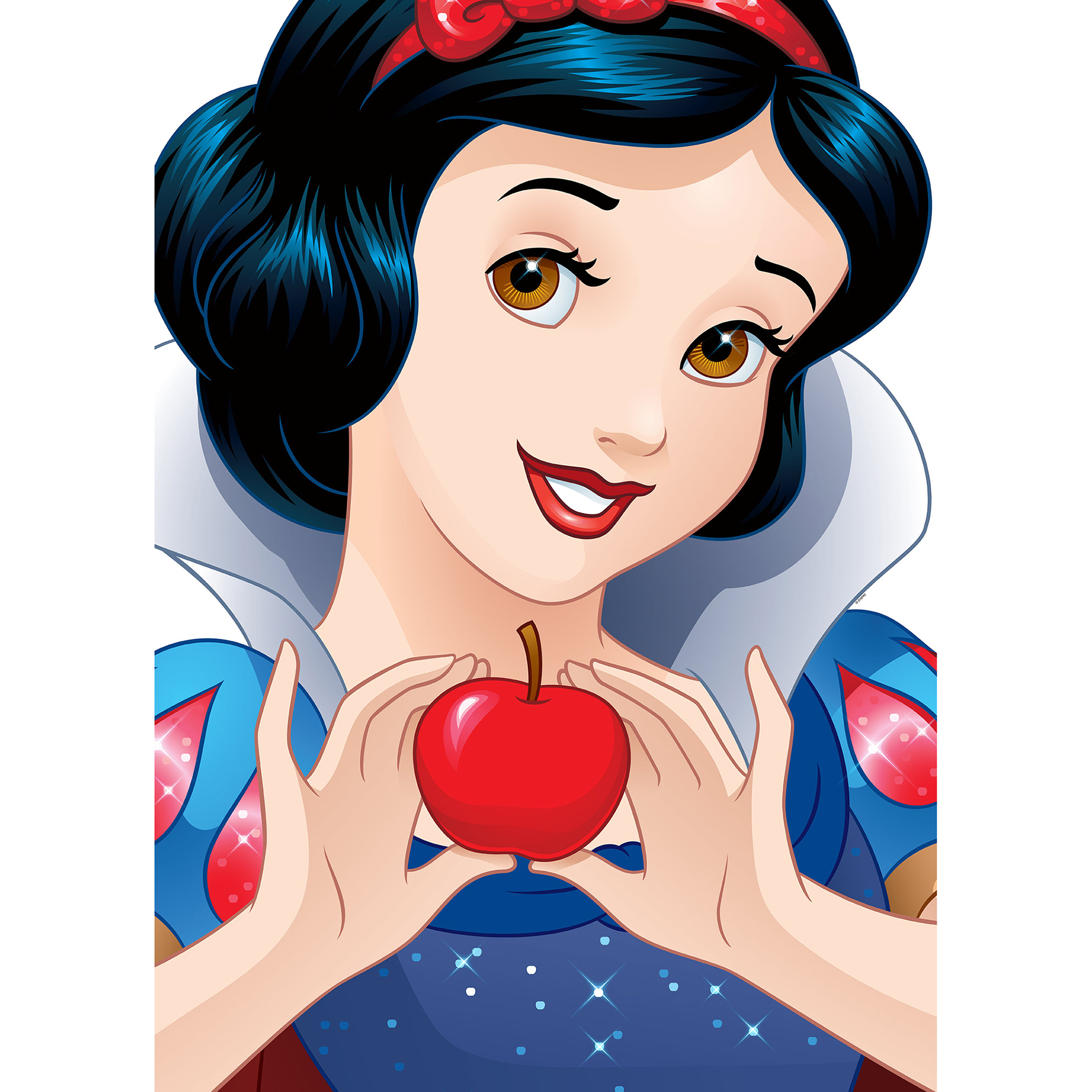 Wandbild SNOW WHITE PORTRAIT - 50x70 cm
