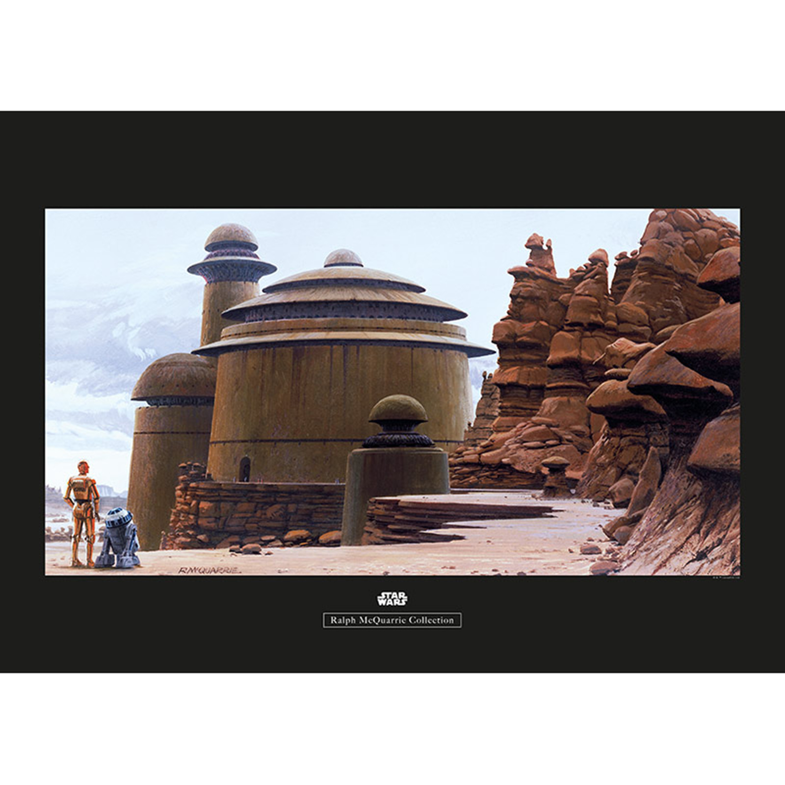 Wandbild STAR WARS CLASSIC RMQ JABBAS - 70x50 cm