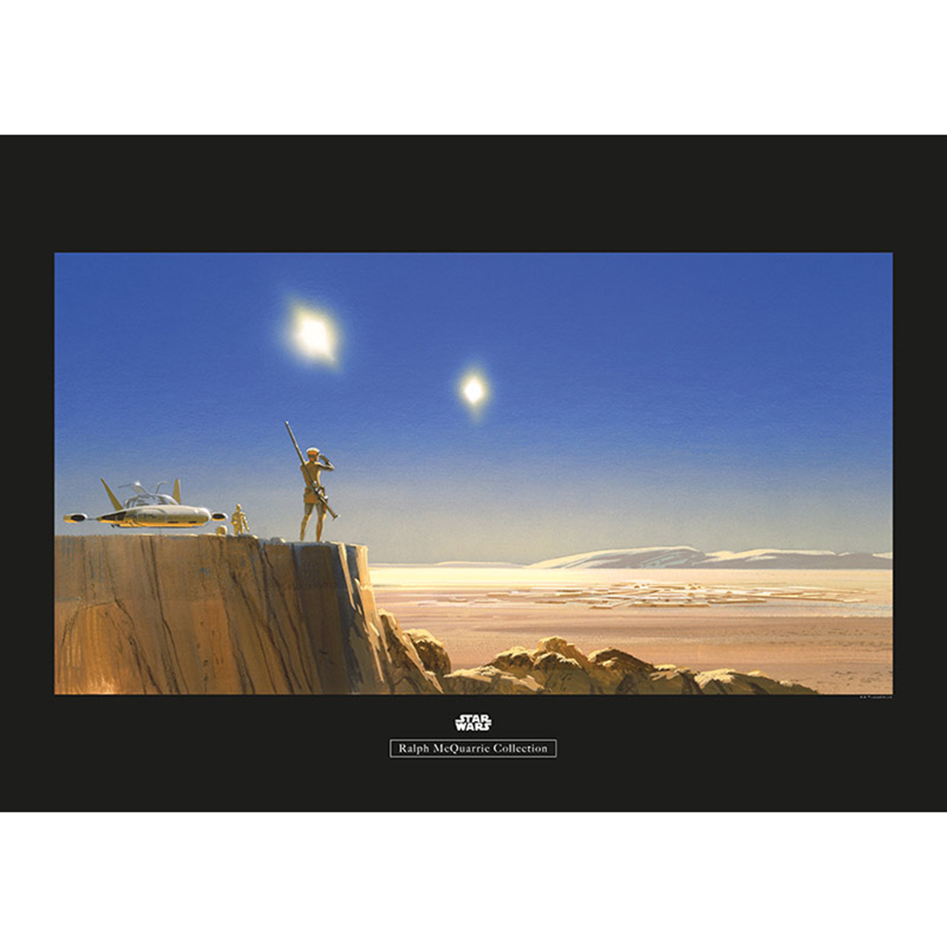 Wandbild STAR WARS CLASSIC RMQ MOS - 70x50 cm