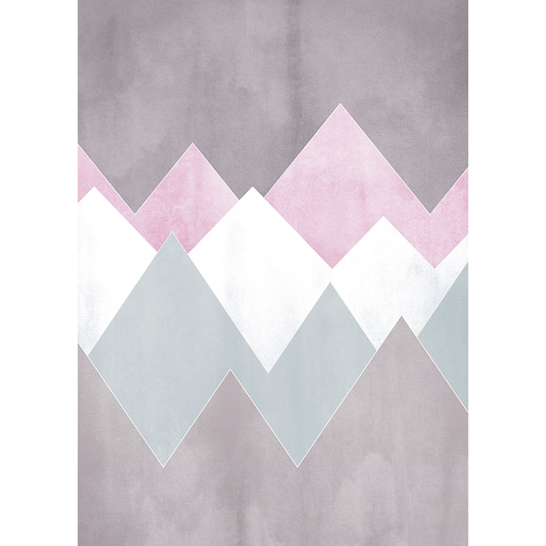 Wandbild SUNRISE MOUNTAIN GENTLE - 50x70 cm
