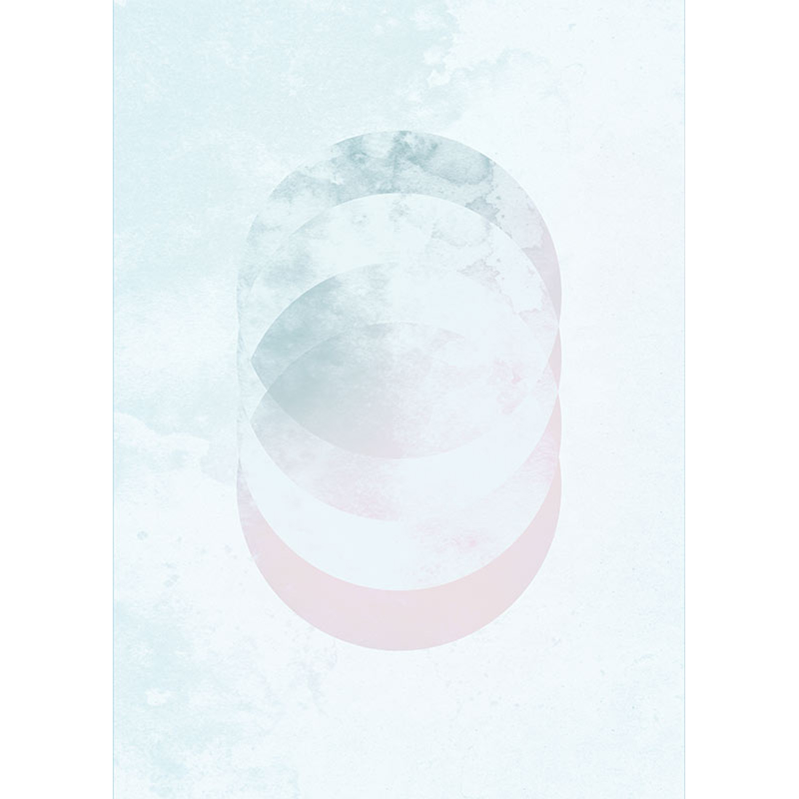 Wandbild TESSERA GLACIES - bunt - 50x70 cm