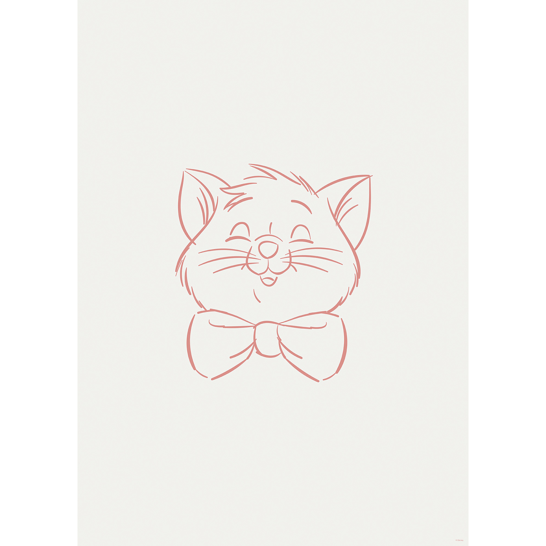 Wandbild TOUGH TOULOUSE - rosa - 50x70 cm