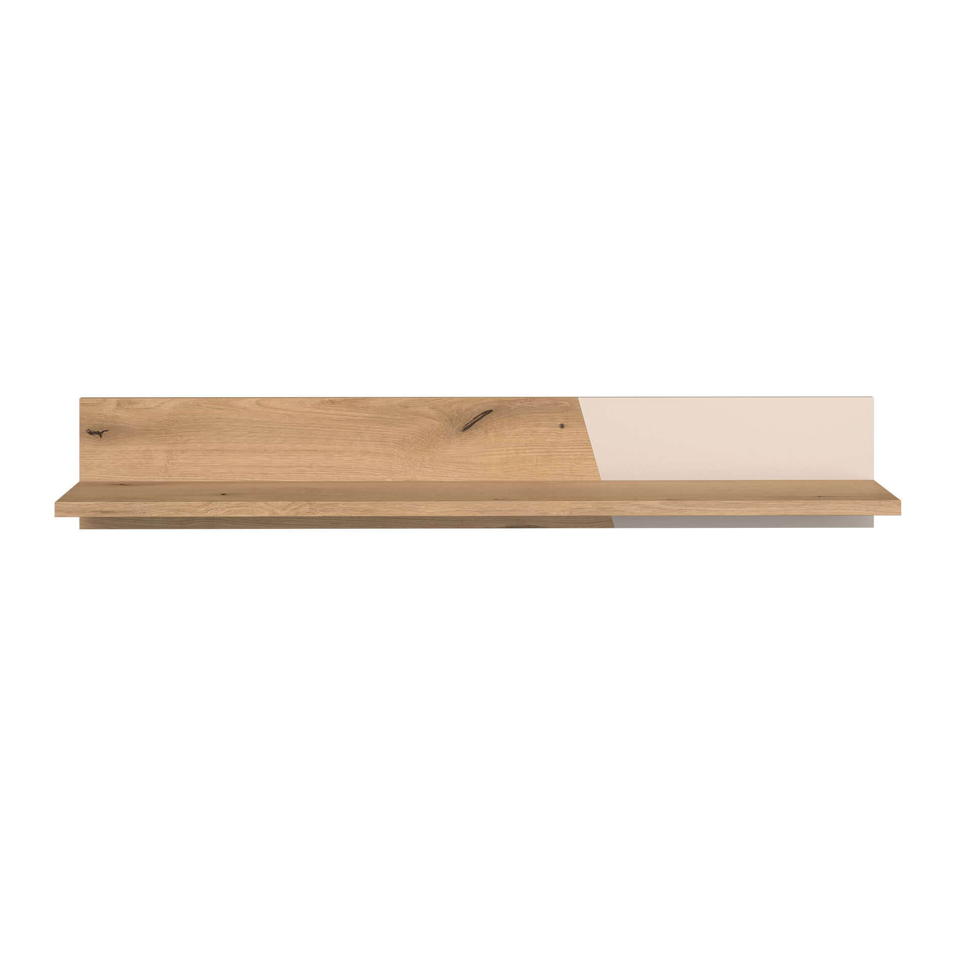 Wandboard - Cashmir - Evoke Eiche - Ablage - 140 cm breit