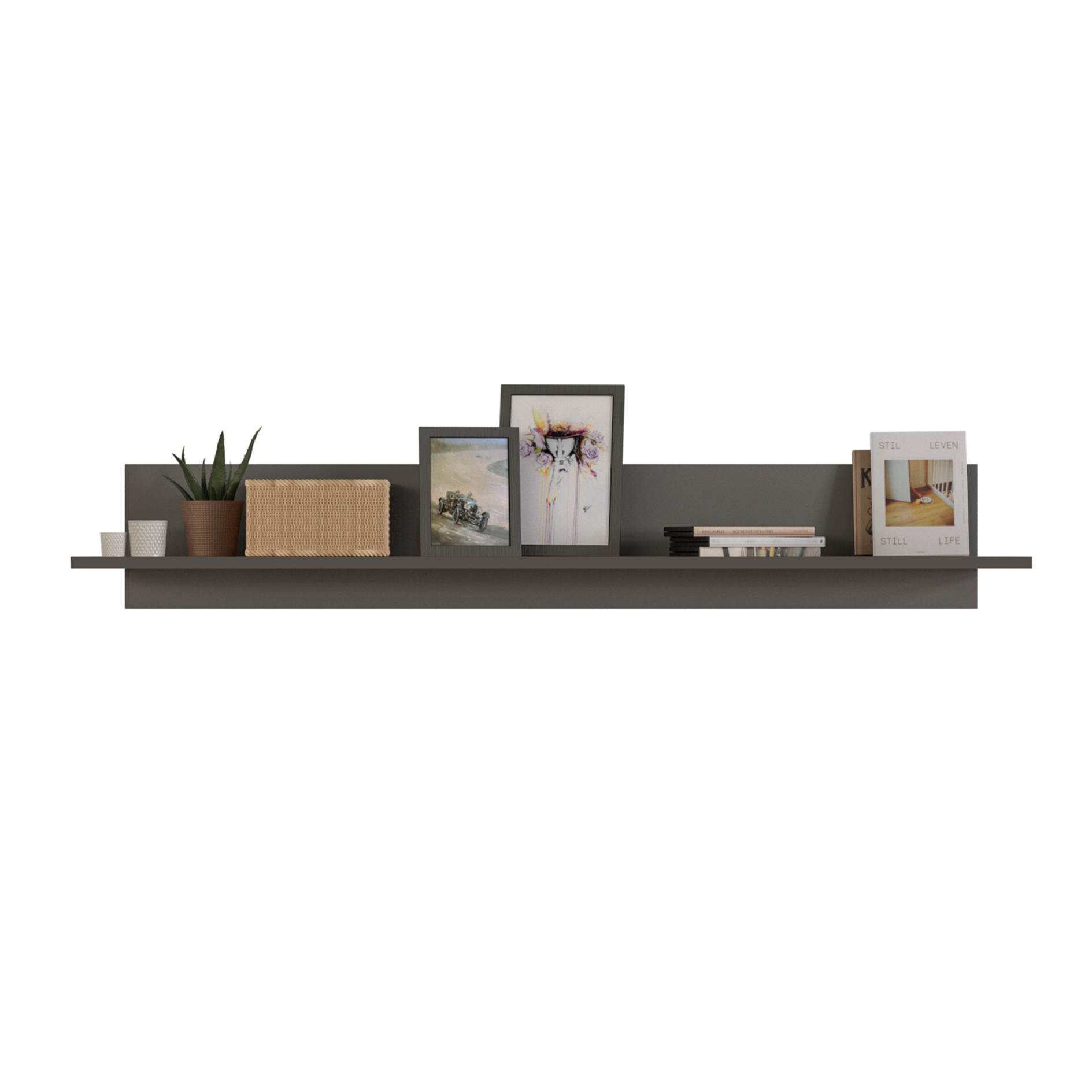 Wandboard FRENO - grau - 140 cm breit