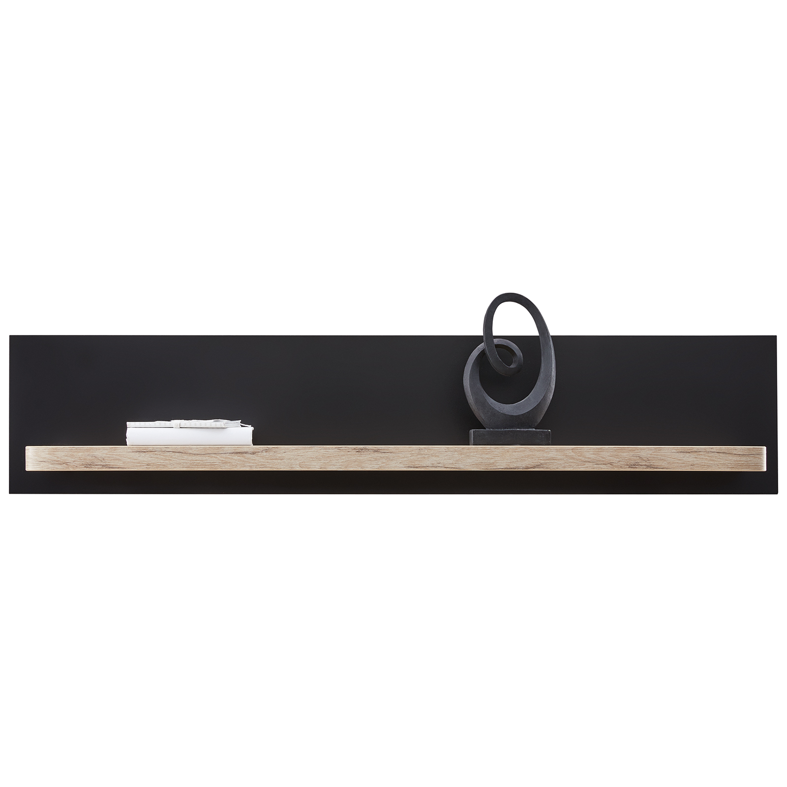 Wandboard - Nox Oak-schwarz - 120 cm
