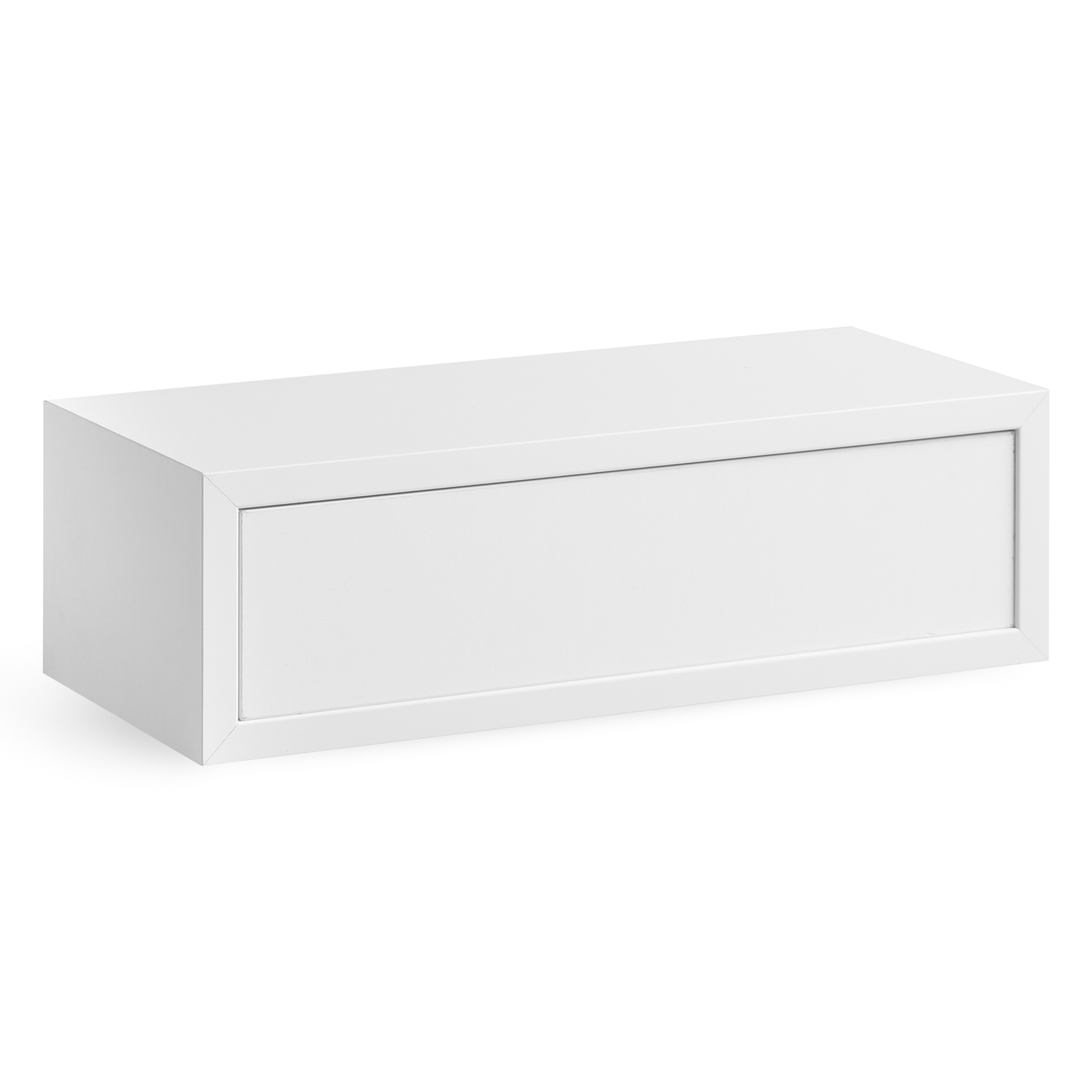 Wandkonsole - weiß matt - 45 cm