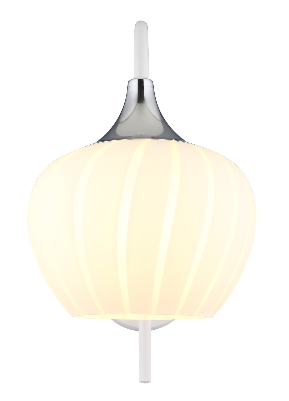 Wandleuchte MAXY - weiß matt - Glas - 32 cm 