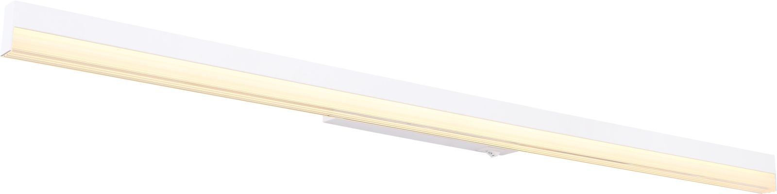 Wandleuchte - weiß matt - 80 cm