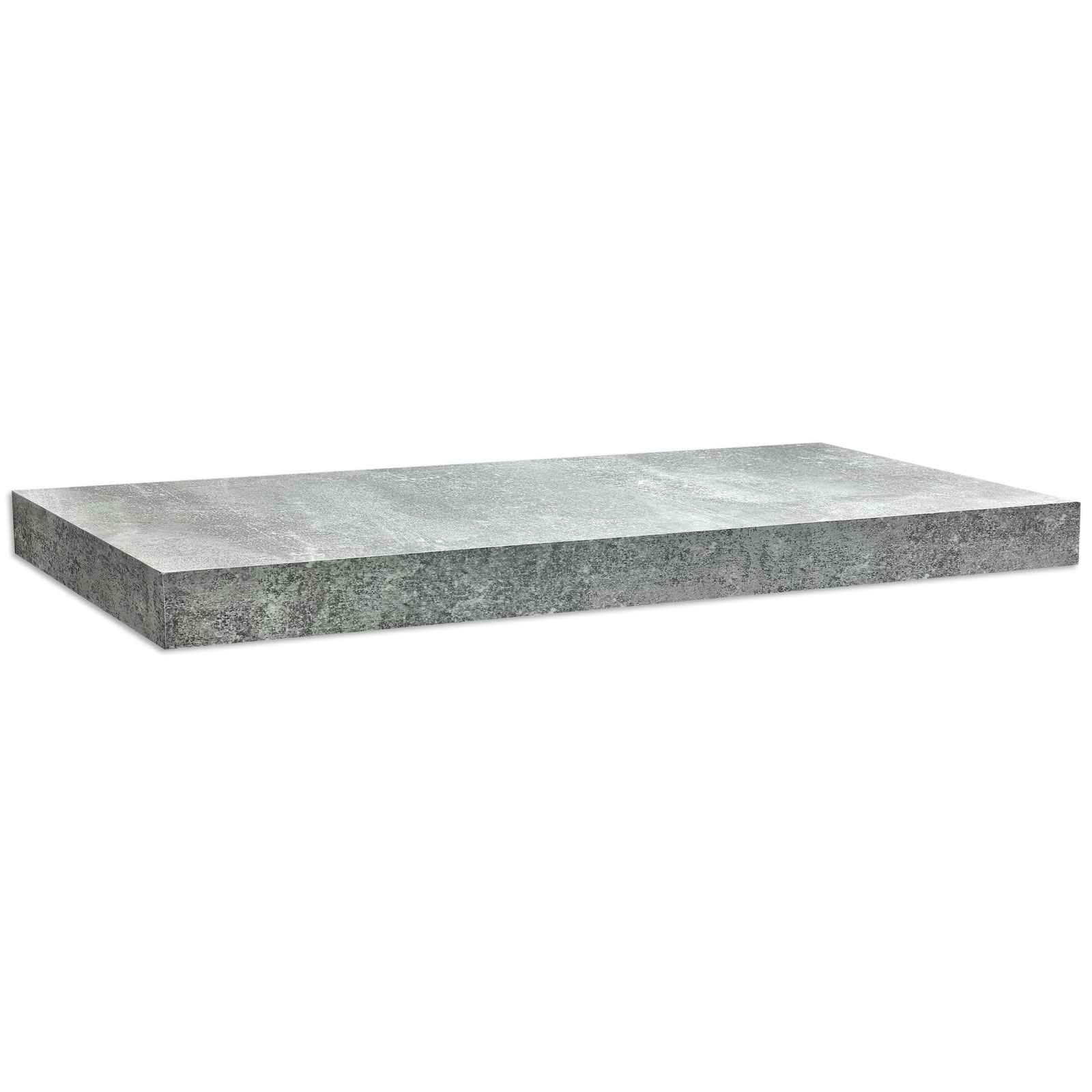 Wandregal - Betonoptik - 90 cm breit