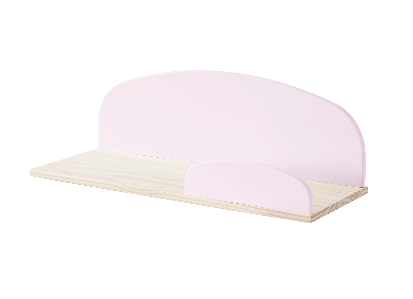 Wandregal KIDDY - rosa - 60 cm breit