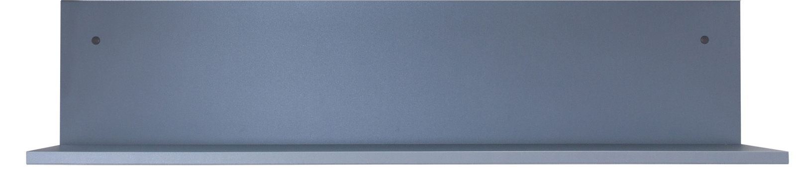 Wandregal LUCCA - platinblau metallic - 100 cm