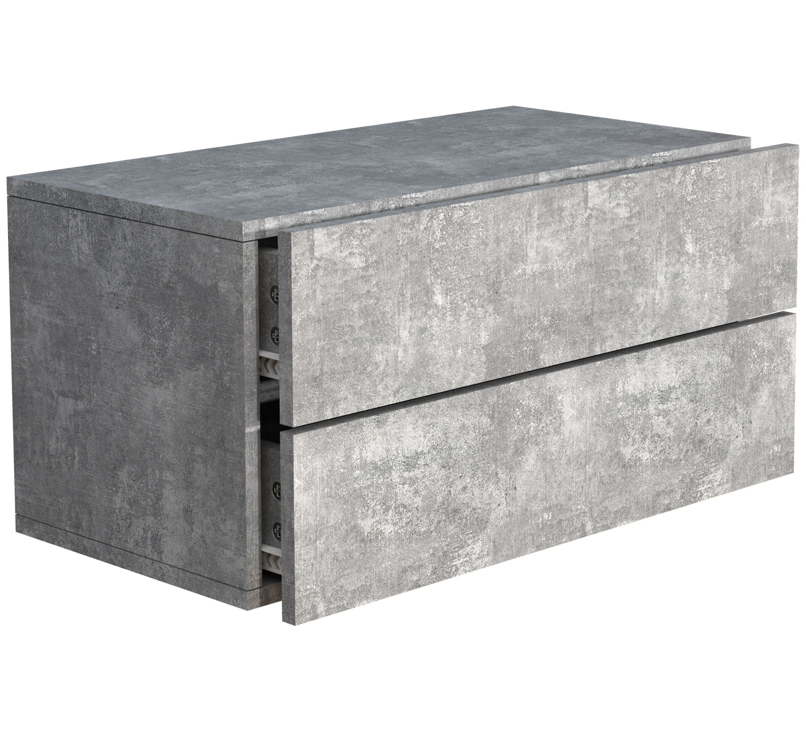 Wandschublade USAL L - betongrau - 60 cm