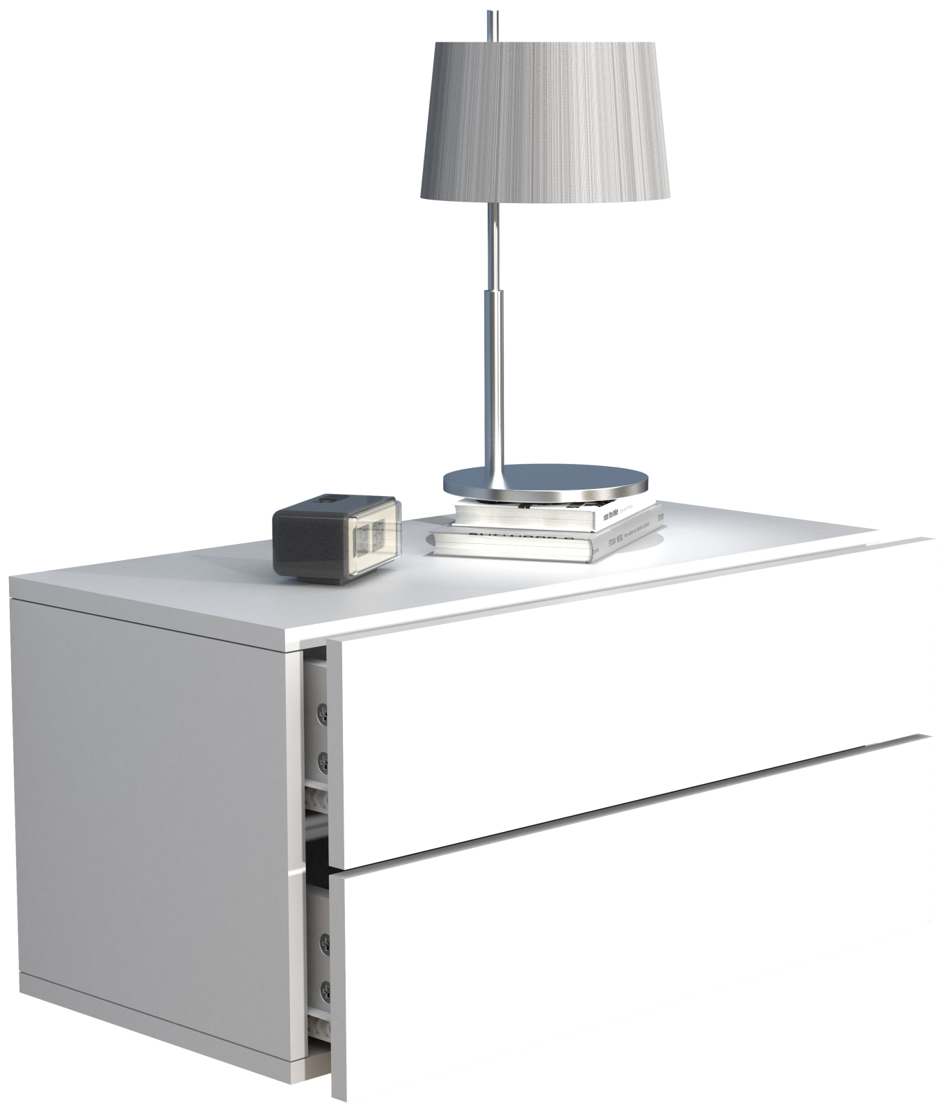 Wandschublade USAL L - weiß - 60 cm