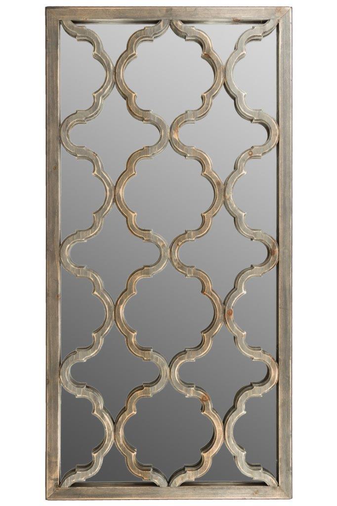 Wandspiegel AMAZONIA - braun - 61x122 cm