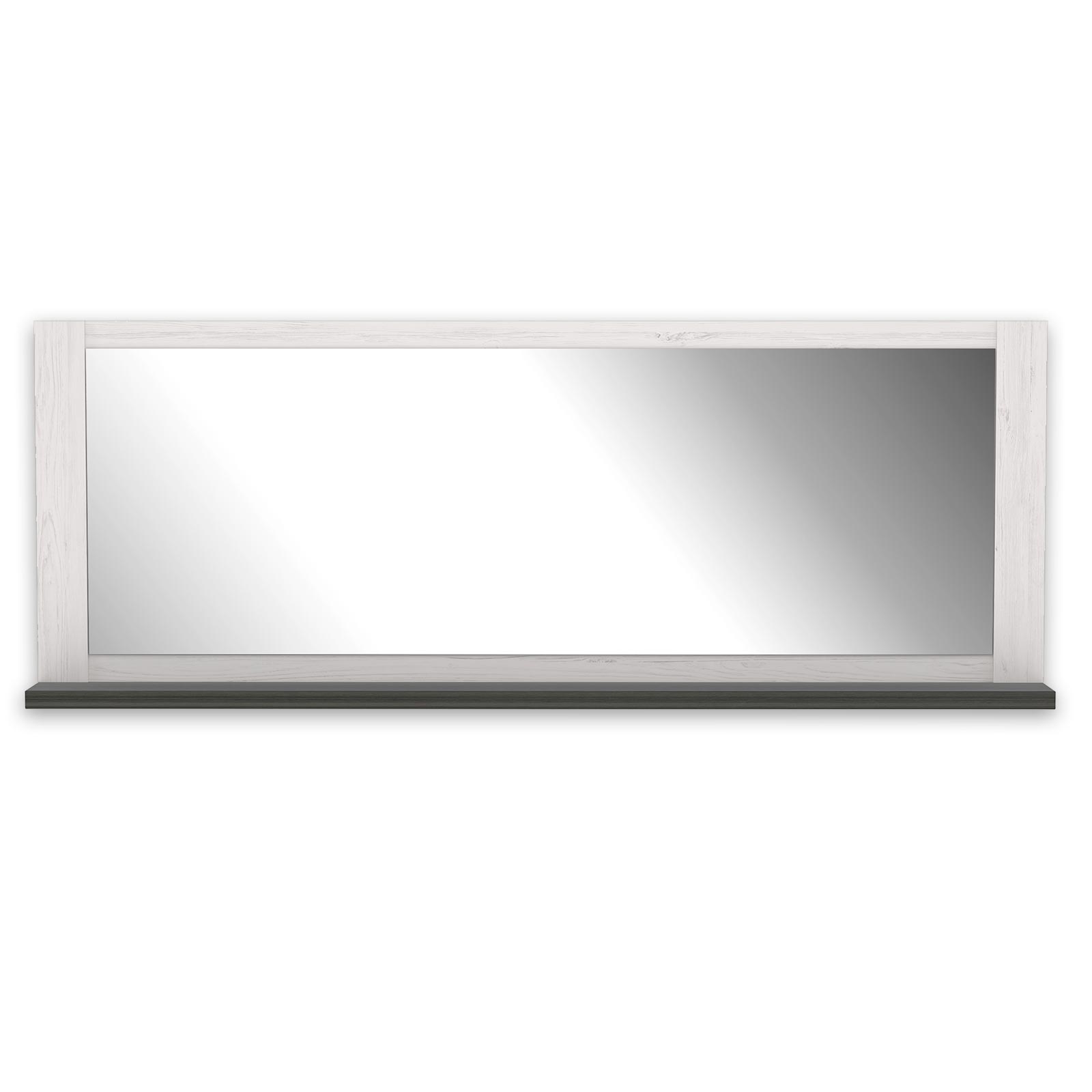Wandspiegel - Pinie weiß - Touchwood - 180 cm