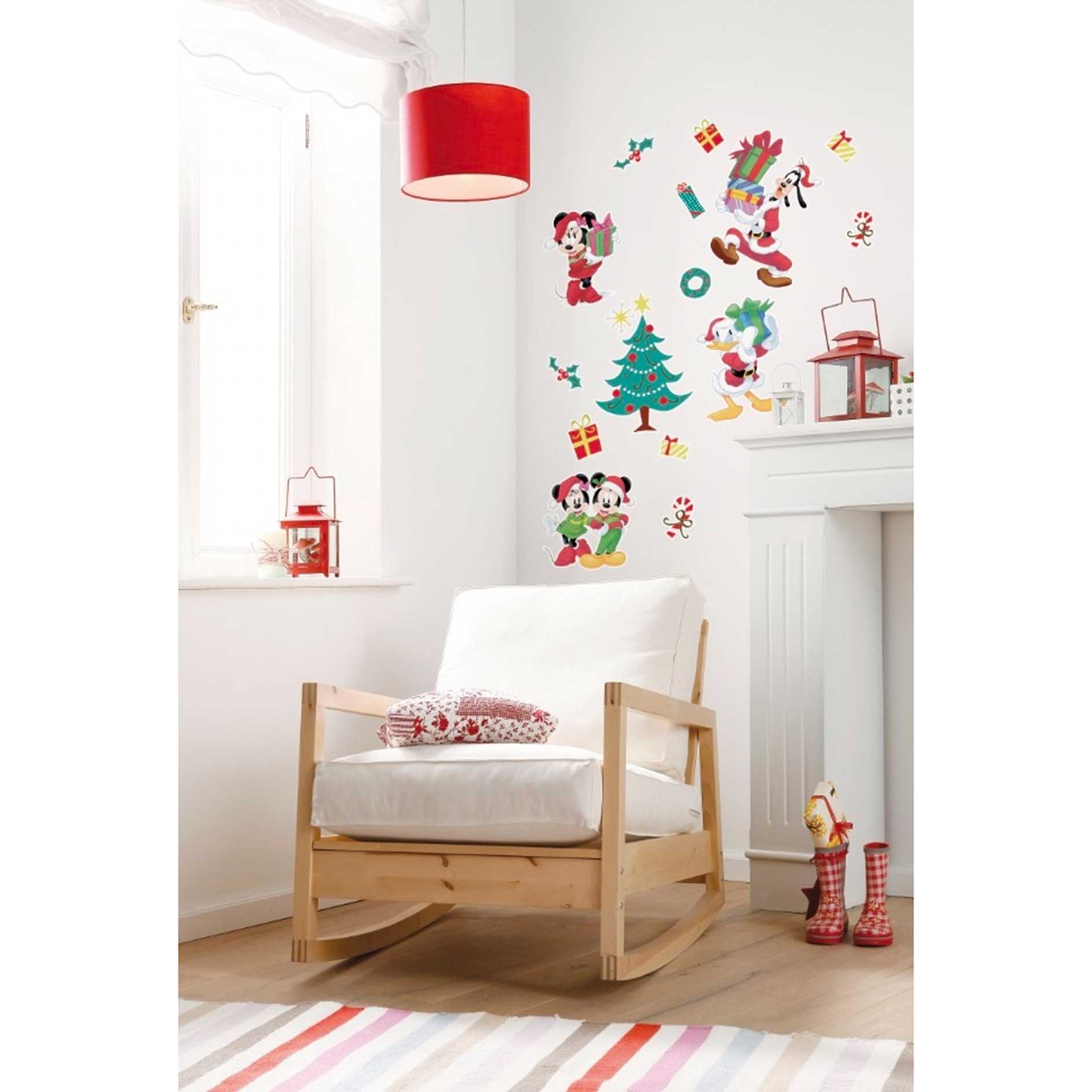 Wandtattoo MICKEY CHRISTMAS PRESENTS - 50x70 cm