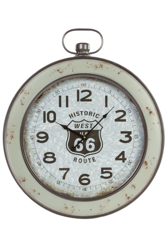 Wanduhr WACLAW - grau-silber - 70 cm