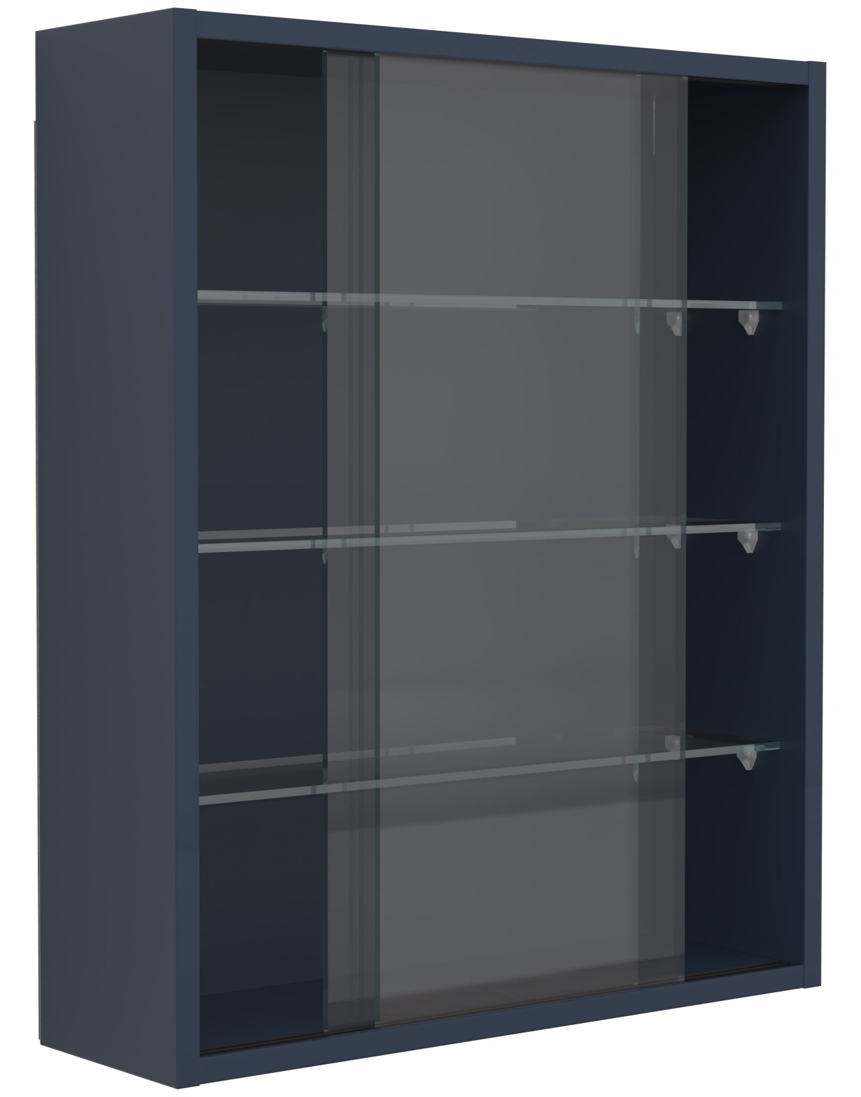 Wandvitrine DRIVALO M - anthrazit - 50x60 cm