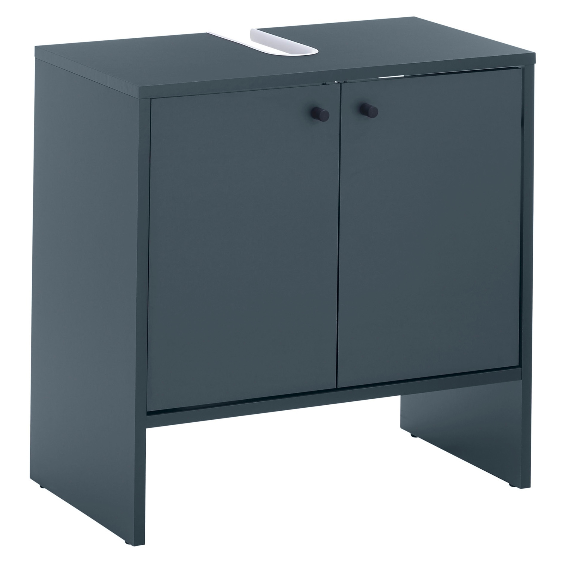 Waschbeckenunterschrank - dunkelblau - 60 cm breit