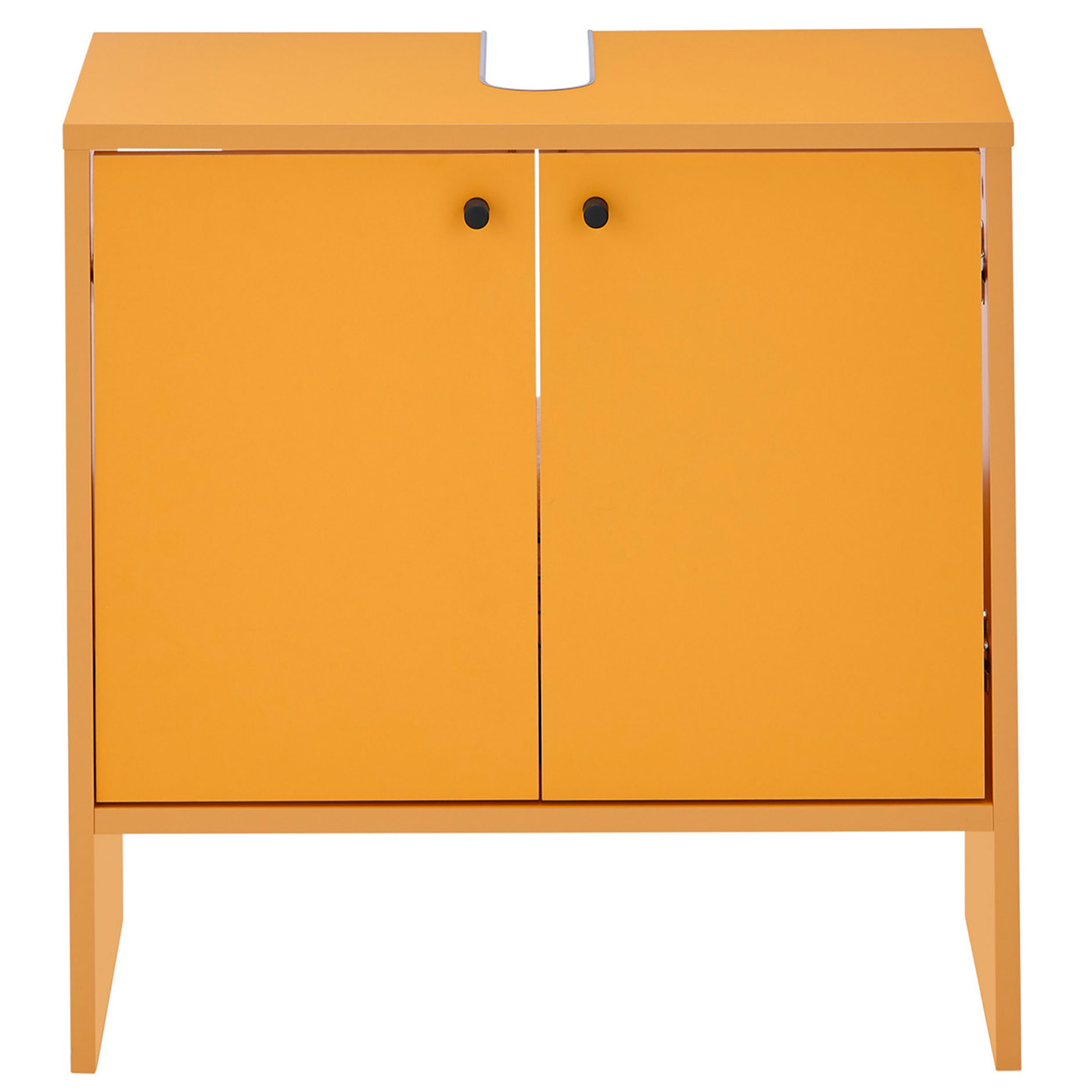 Waschbeckenunterschrank - gelb - 60 cm breit