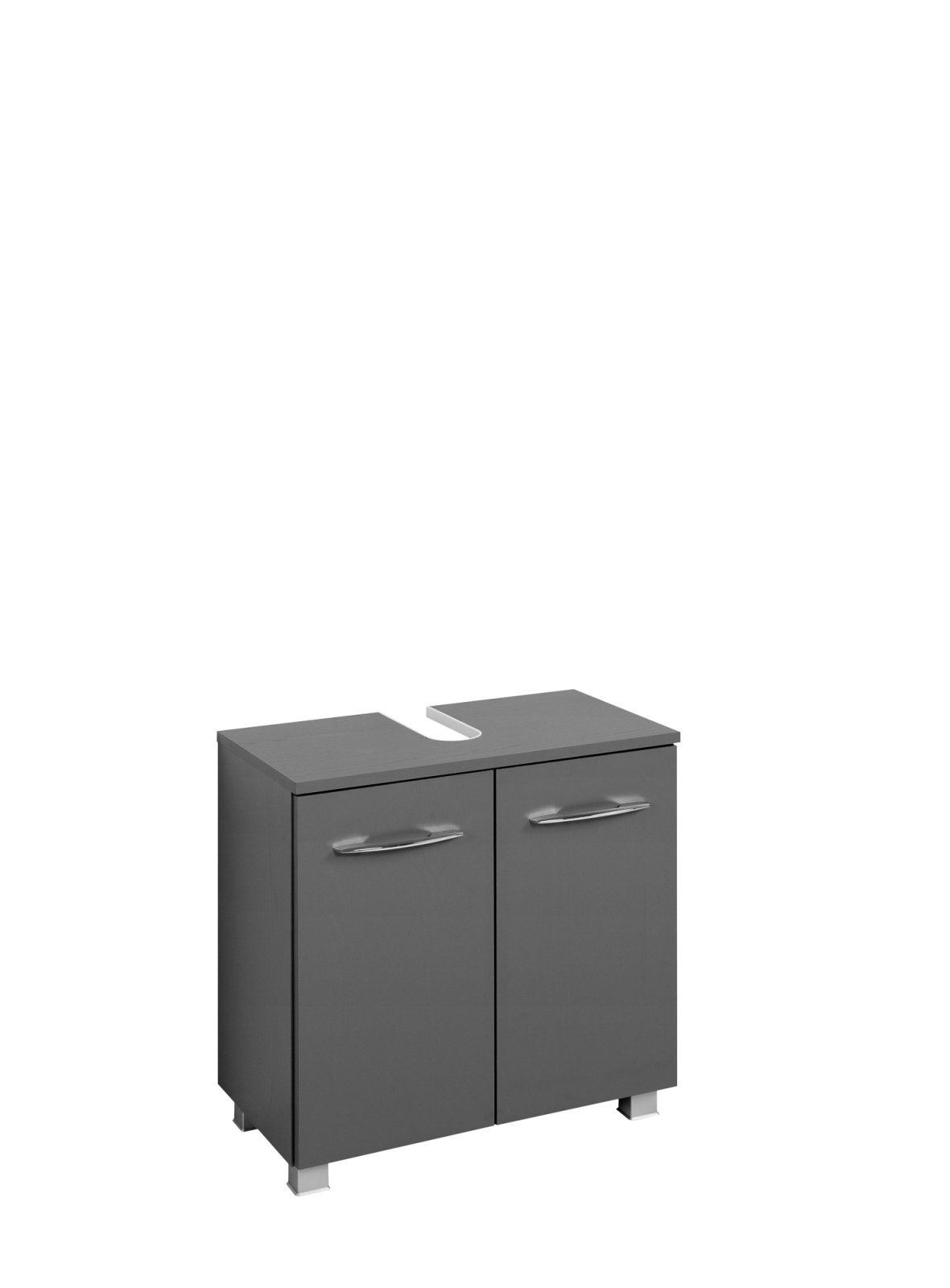 Waschbeckenunterschrank PORTOFINO - graphitgrau - 60 cm