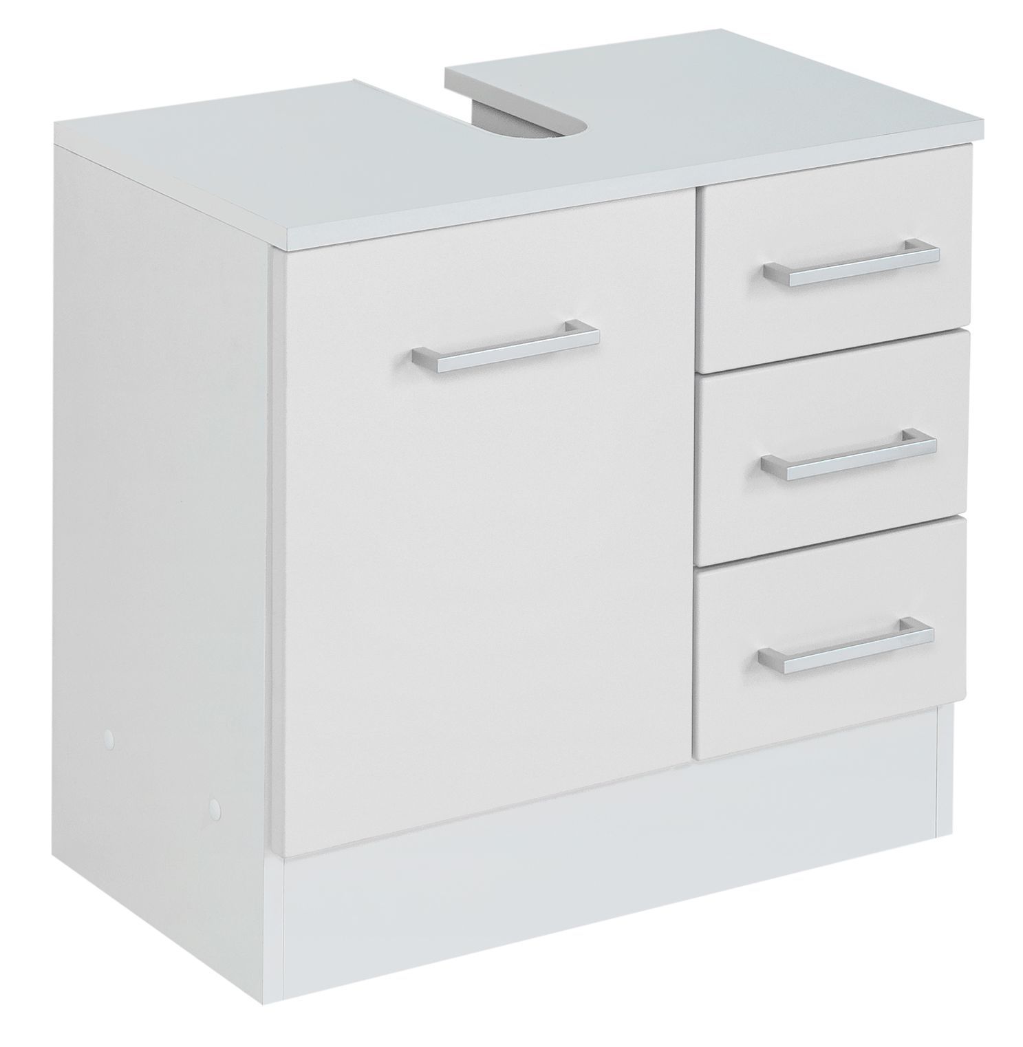 Waschbeckenunterschrank RIGA - weiß - 60 cm